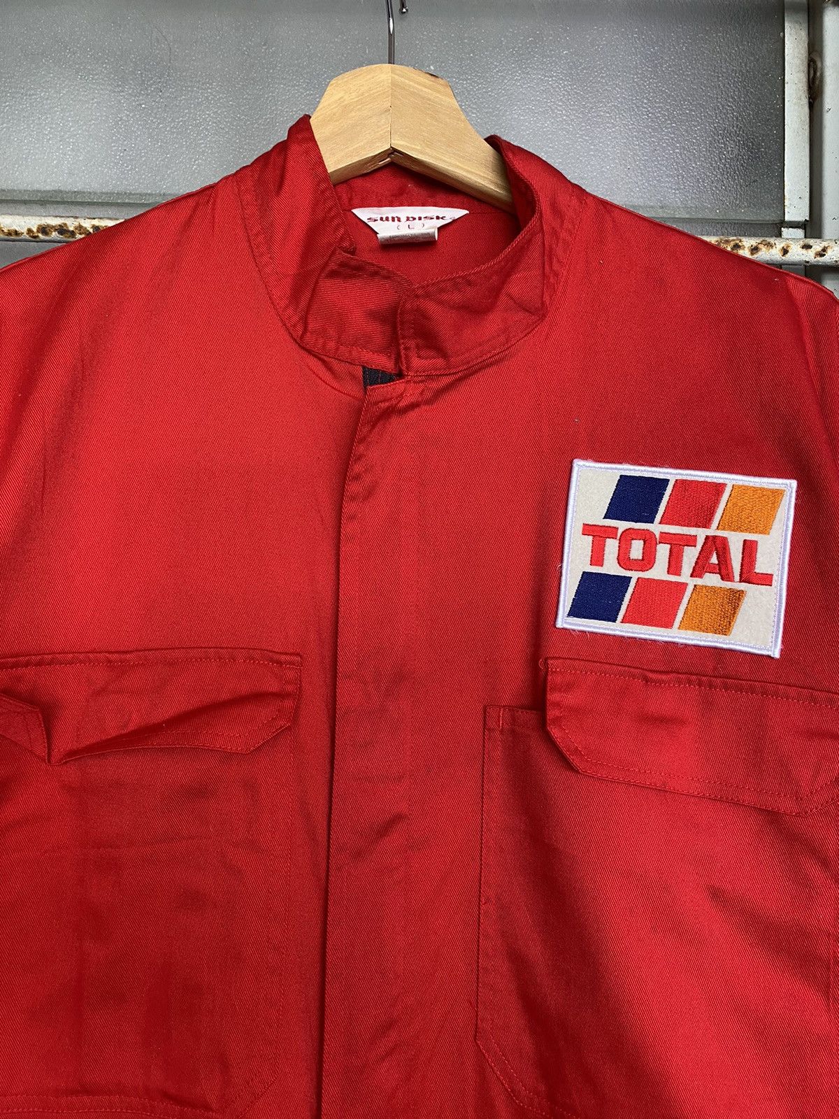 Japanese Brand ⚡️Steals⚡️ TOTAL RACING TEAM Spellout Coverall Size US 35 - 3 Thumbnail