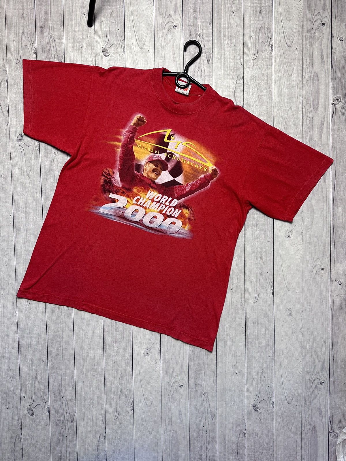 Vintage Racing tee Michael Schumacher formula 1 size L