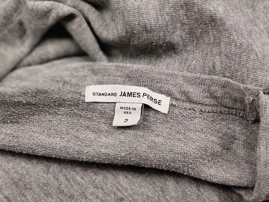 James Perse Standard James Perse Gray logo Light crewneck Sweatshirt USA Size US L / EU 52-54 / 3 - 8 Thumbnail