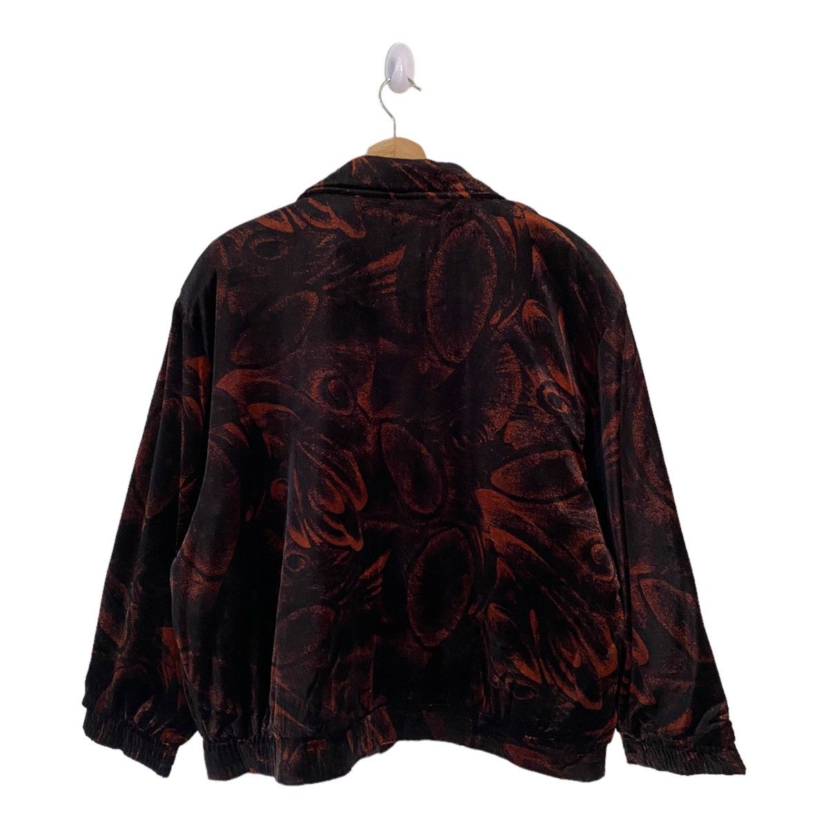 Issey Miyake RARE JAPANESE VELVET BOMBER JACKET BUTTON. Size US XL / EU 56 / 4 - 3 Thumbnail
