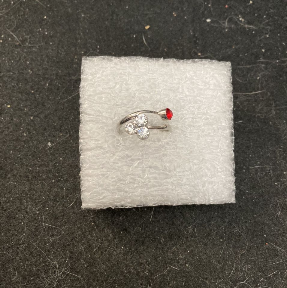 Jewelry 4 Czs Tibetan Silver Ring - size 6 Size ONE SIZE - 1 Thumbnail