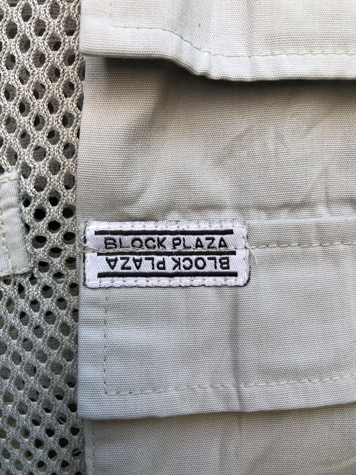 Japanese Brand Vintage 80's Tactical Vest Lace Multi Pocket by Block Plaza Size US S / EU 44-46 / 1 - 7 Thumbnail