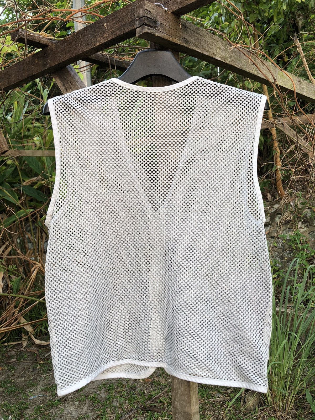 Japanese Brand Vintage 80's Tactical Vest Lace Multi Pocket by Block Plaza Size US S / EU 44-46 / 1 - 4 Thumbnail