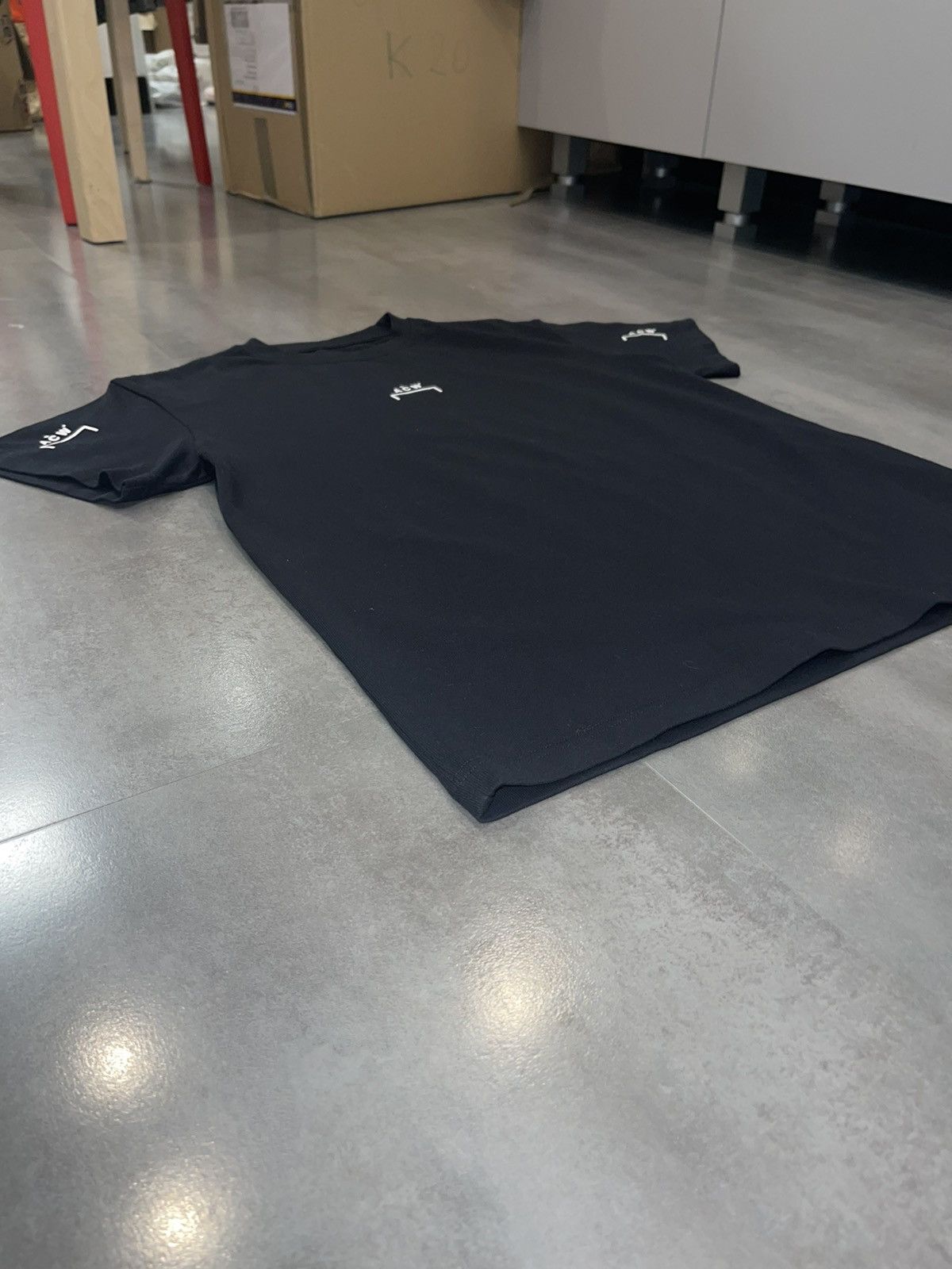 A-COLD-WALL* A-Cold-Wall* Foundation Logo Black Technical T-Shirt Size US S / EU 44-46 / 1 - 8 Thumbnail