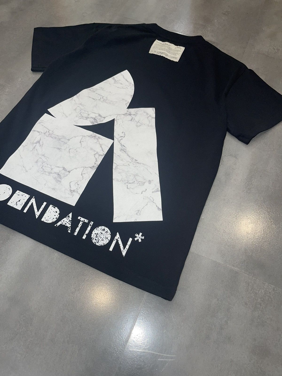A-COLD-WALL* A-Cold-Wall* Foundation Logo Black Technical T-Shirt Size US S / EU 44-46 / 1 - 12 Thumbnail