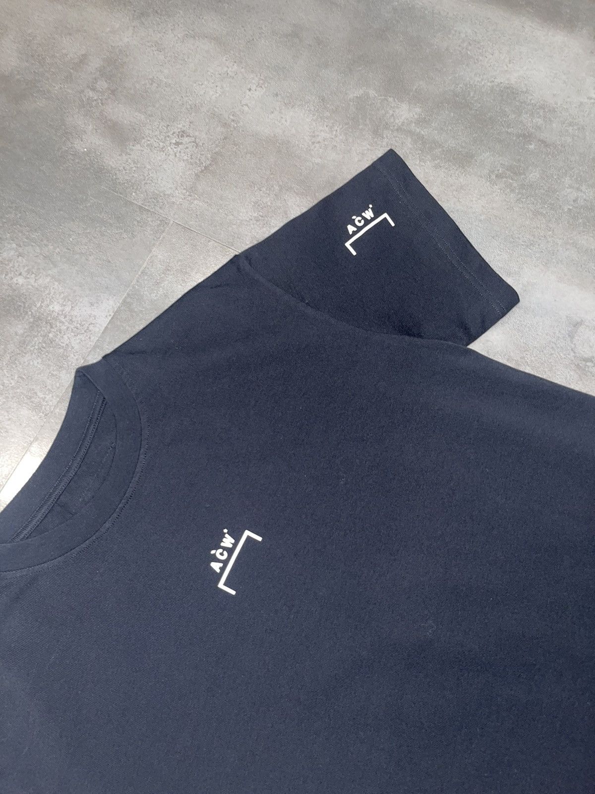 A-COLD-WALL* A-Cold-Wall* Foundation Logo Black Technical T-Shirt Size US S / EU 44-46 / 1 - 11 Thumbnail