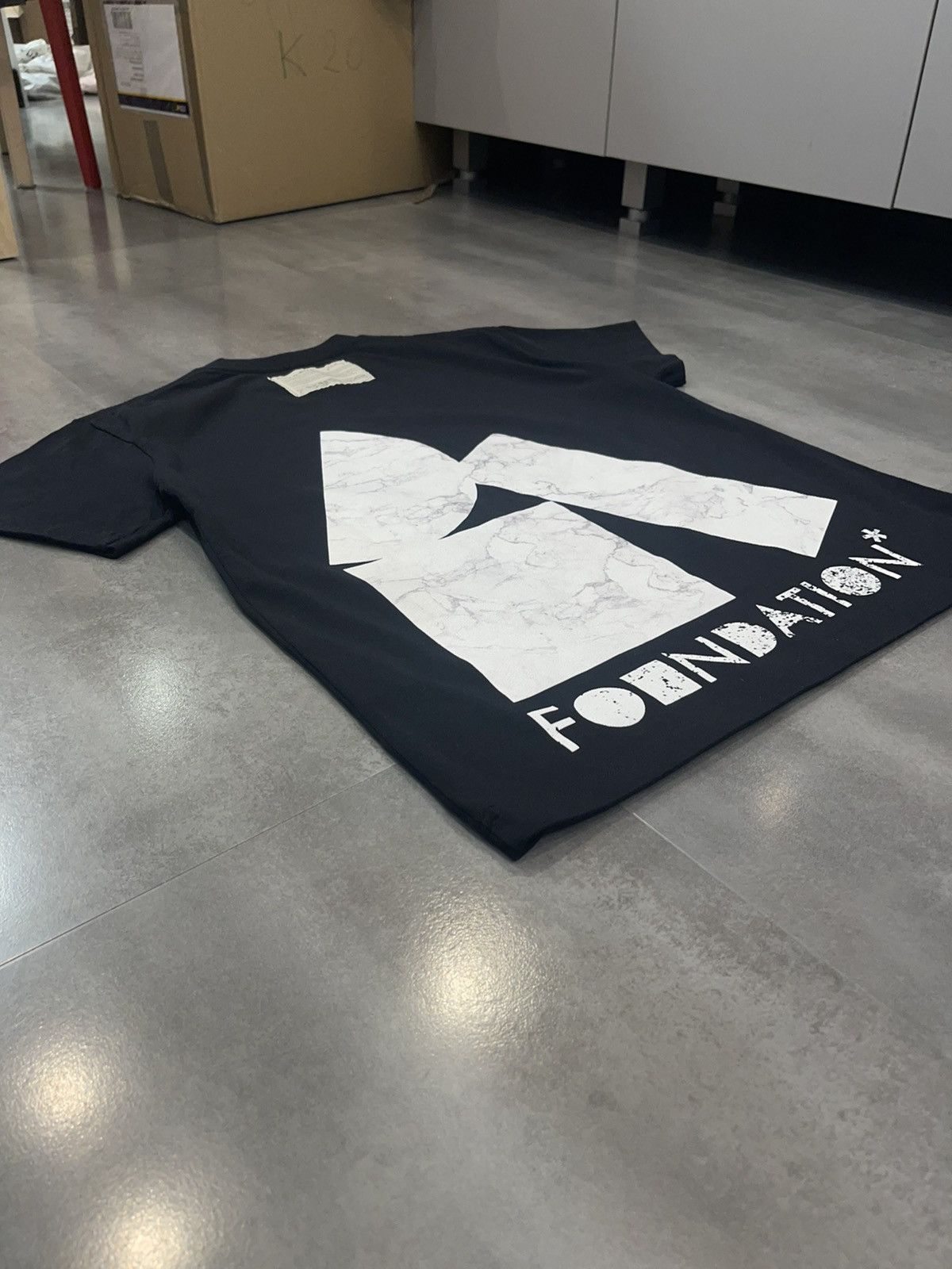 A-COLD-WALL* A-Cold-Wall* Foundation Logo Black Technical T-Shirt Size US S / EU 44-46 / 1 - 13 Thumbnail