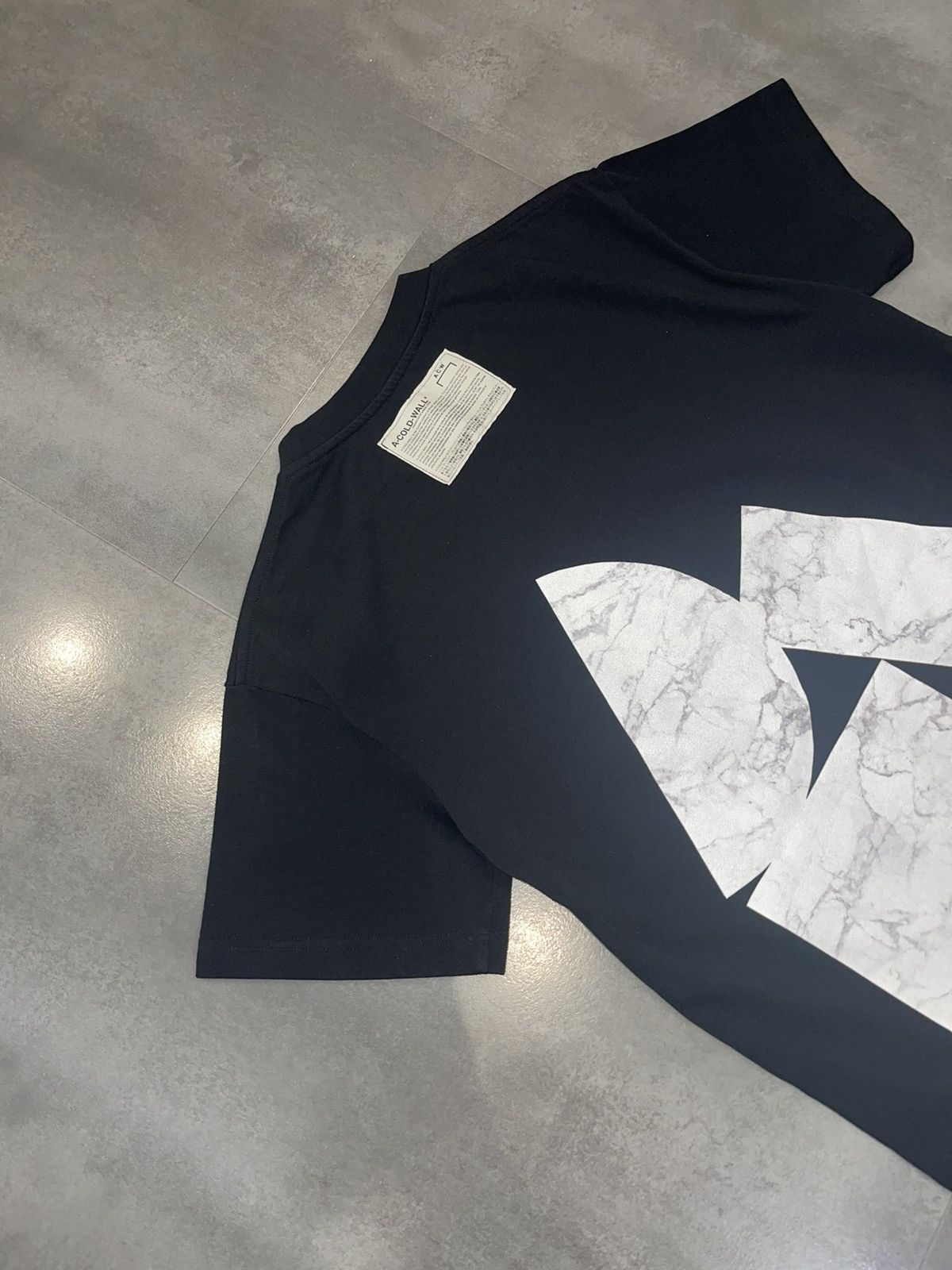 A-COLD-WALL* A-Cold-Wall* Foundation Logo Black Technical T-Shirt Size US S / EU 44-46 / 1 - 15 Thumbnail