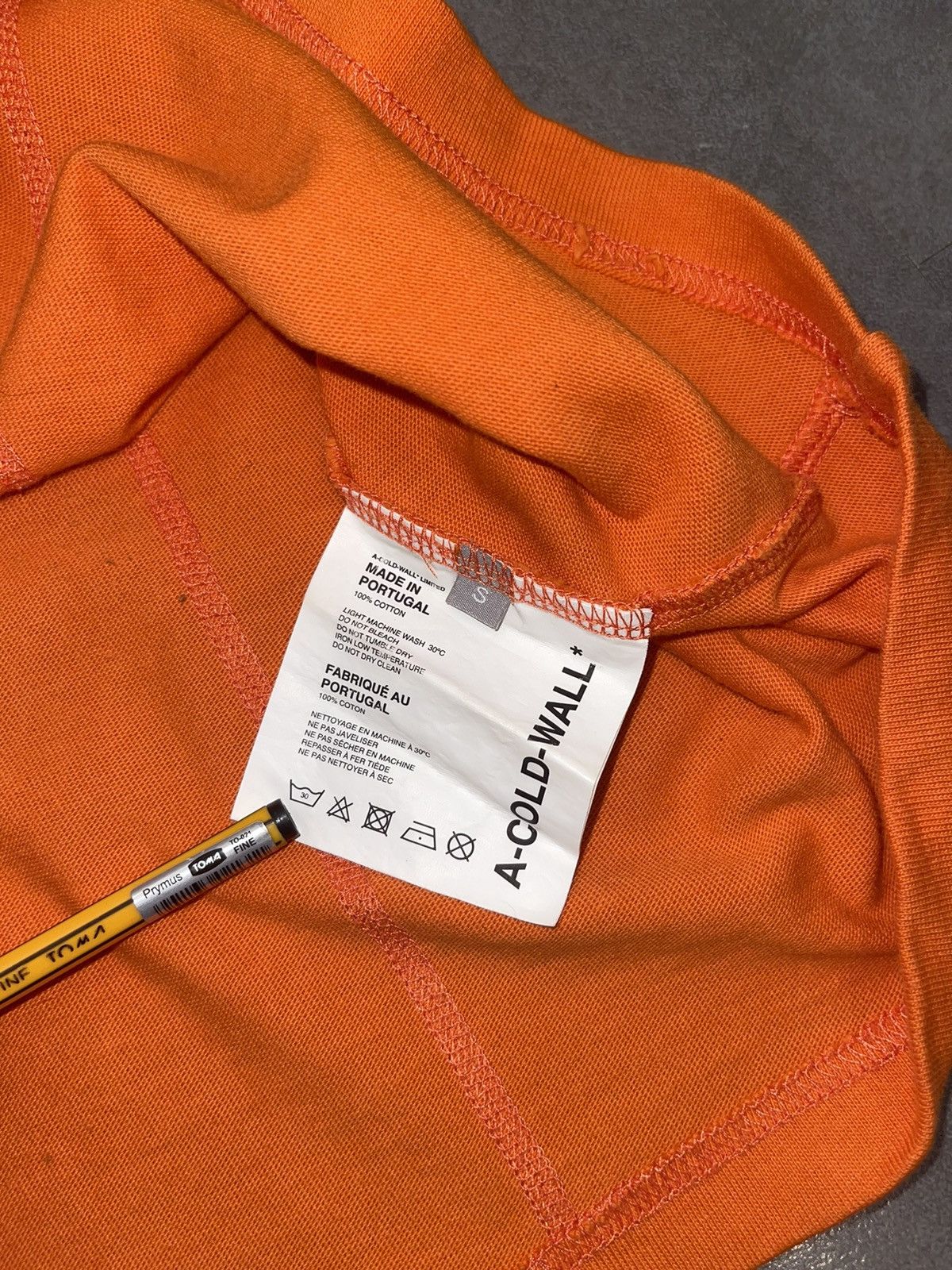 A-COLD-WALL* DSWT! A-Cold-Wall Small ACW Logo Technical Orange T-Shirt Size US S / EU 44-46 / 1 - 19 Thumbnail