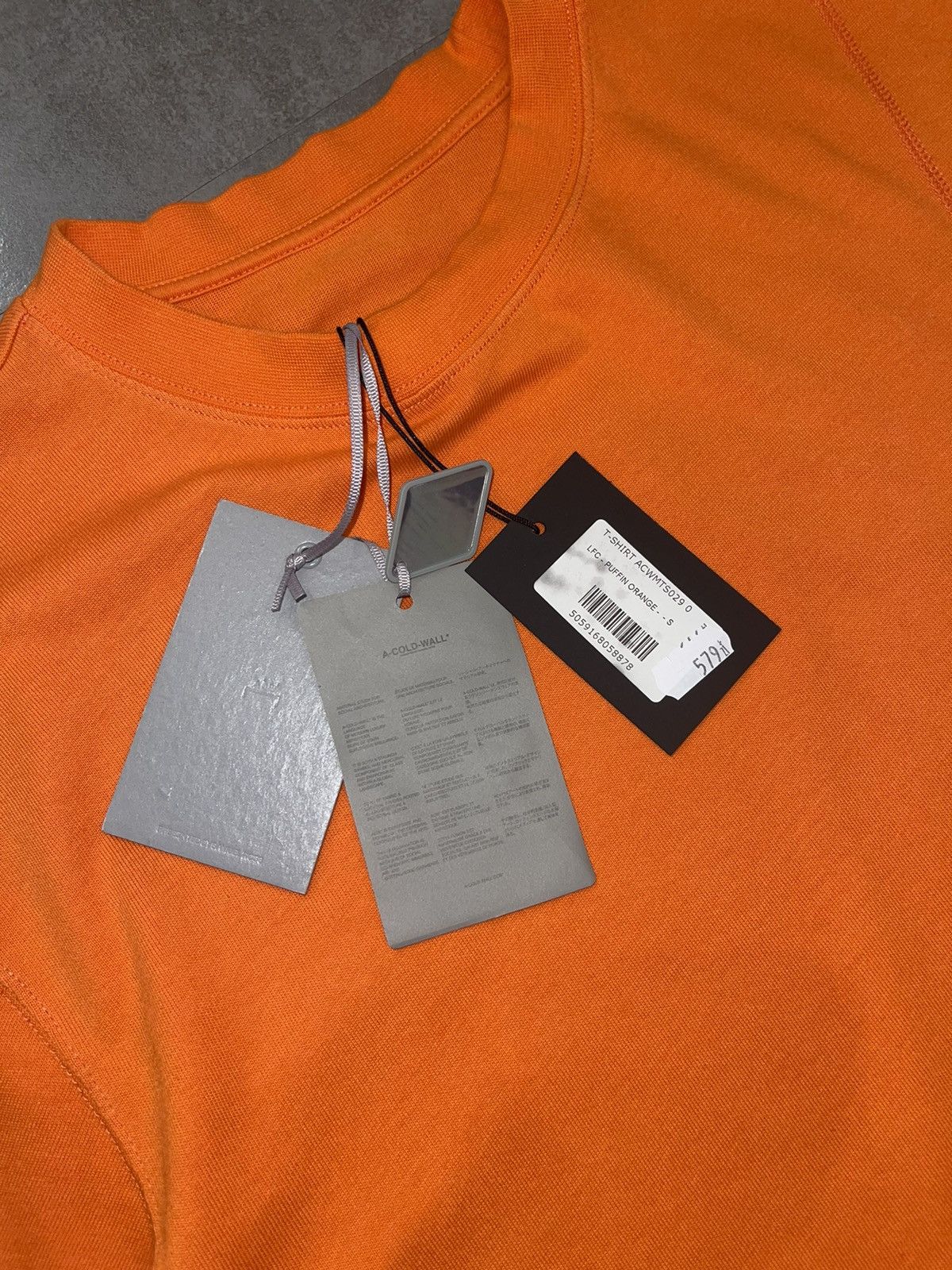 A-COLD-WALL* DSWT! A-Cold-Wall Small ACW Logo Technical Orange T-Shirt Size US S / EU 44-46 / 1 - 16 Thumbnail