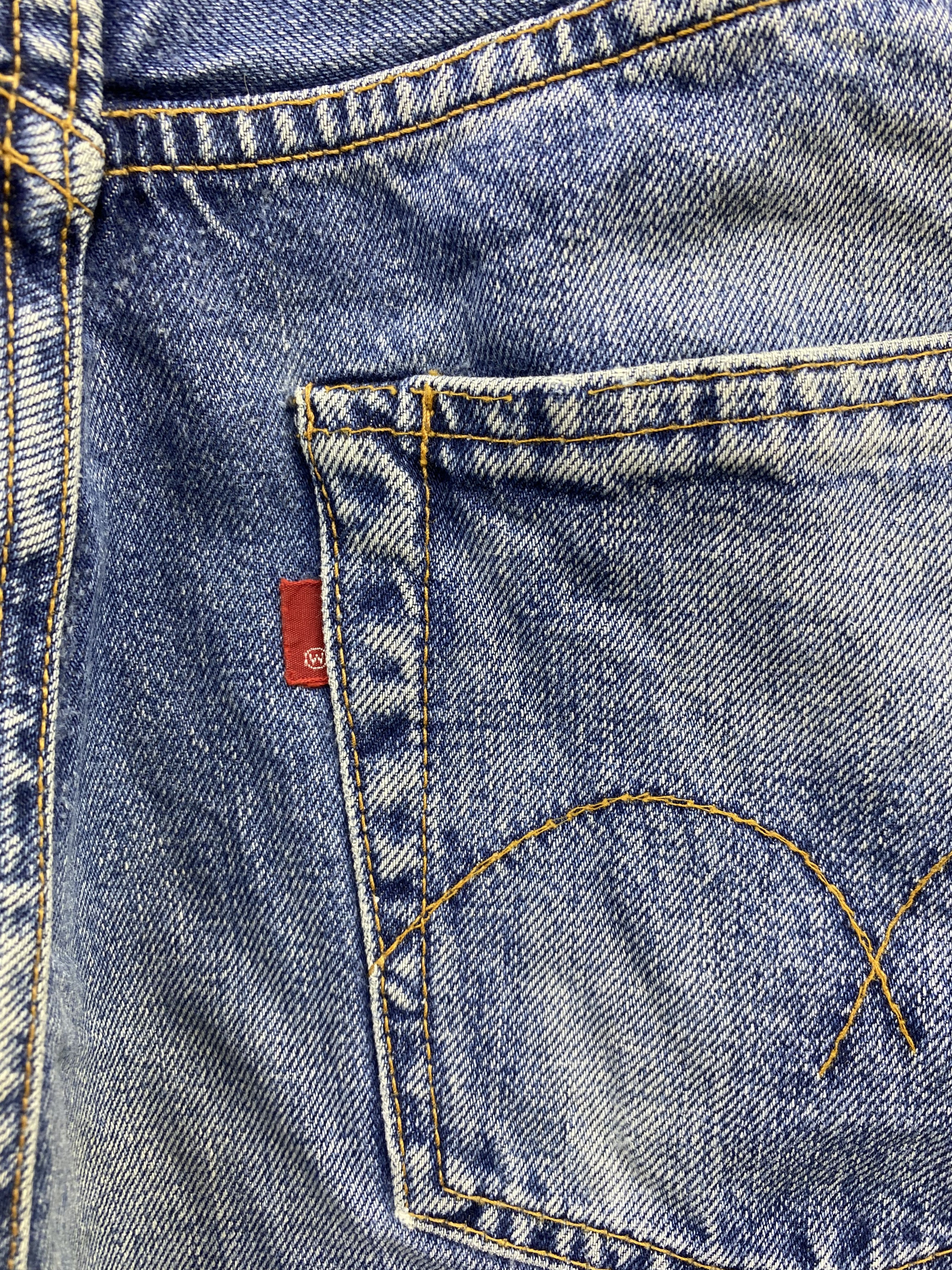 Japanese Brand Vintage Japanese Brand Distress Selvegde Denim Jean Size US 31 - 6 Thumbnail