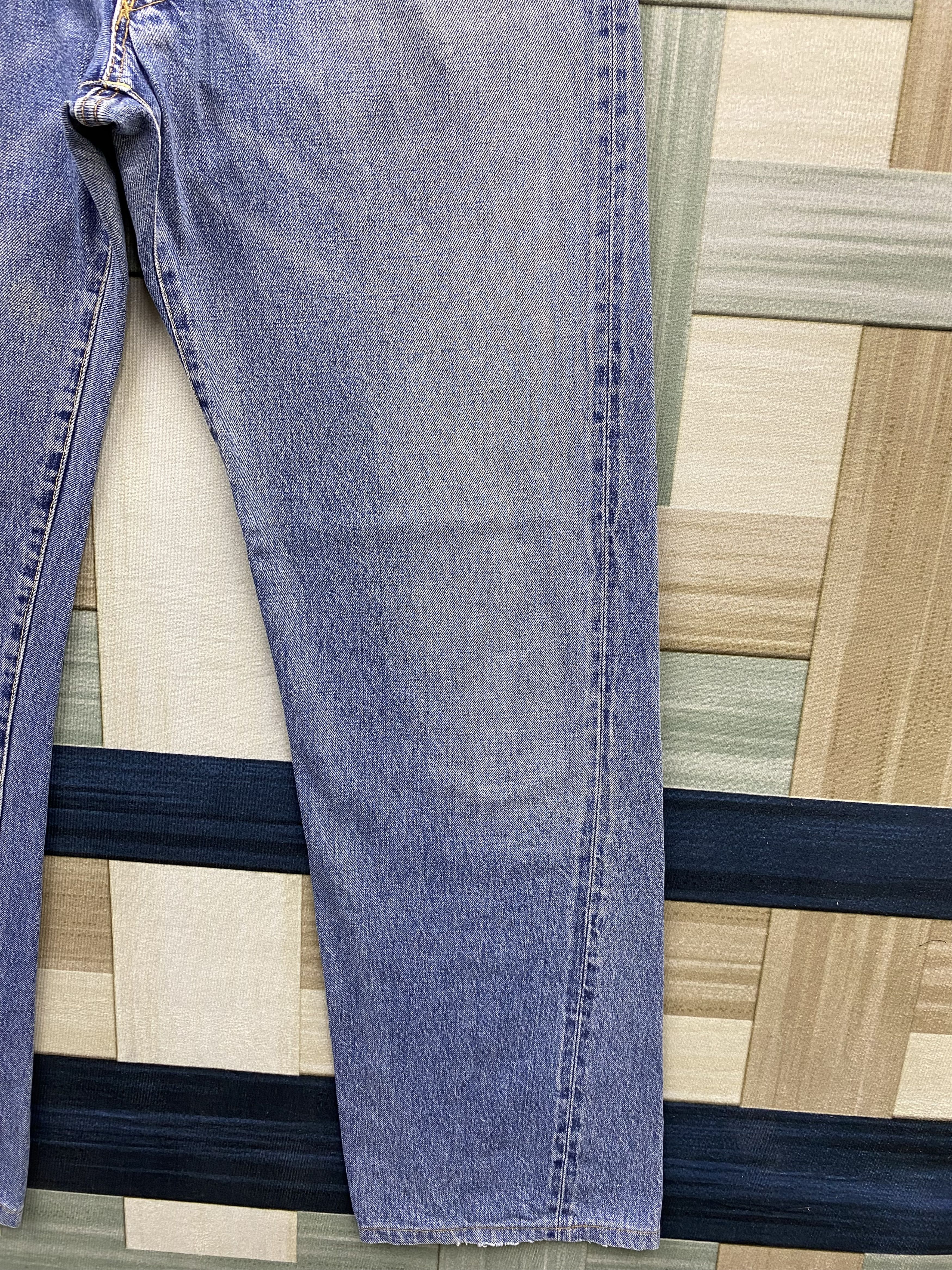 Japanese Brand Vintage Japanese Brand Distress Selvegde Denim Jean Size US 31 - 8 Thumbnail