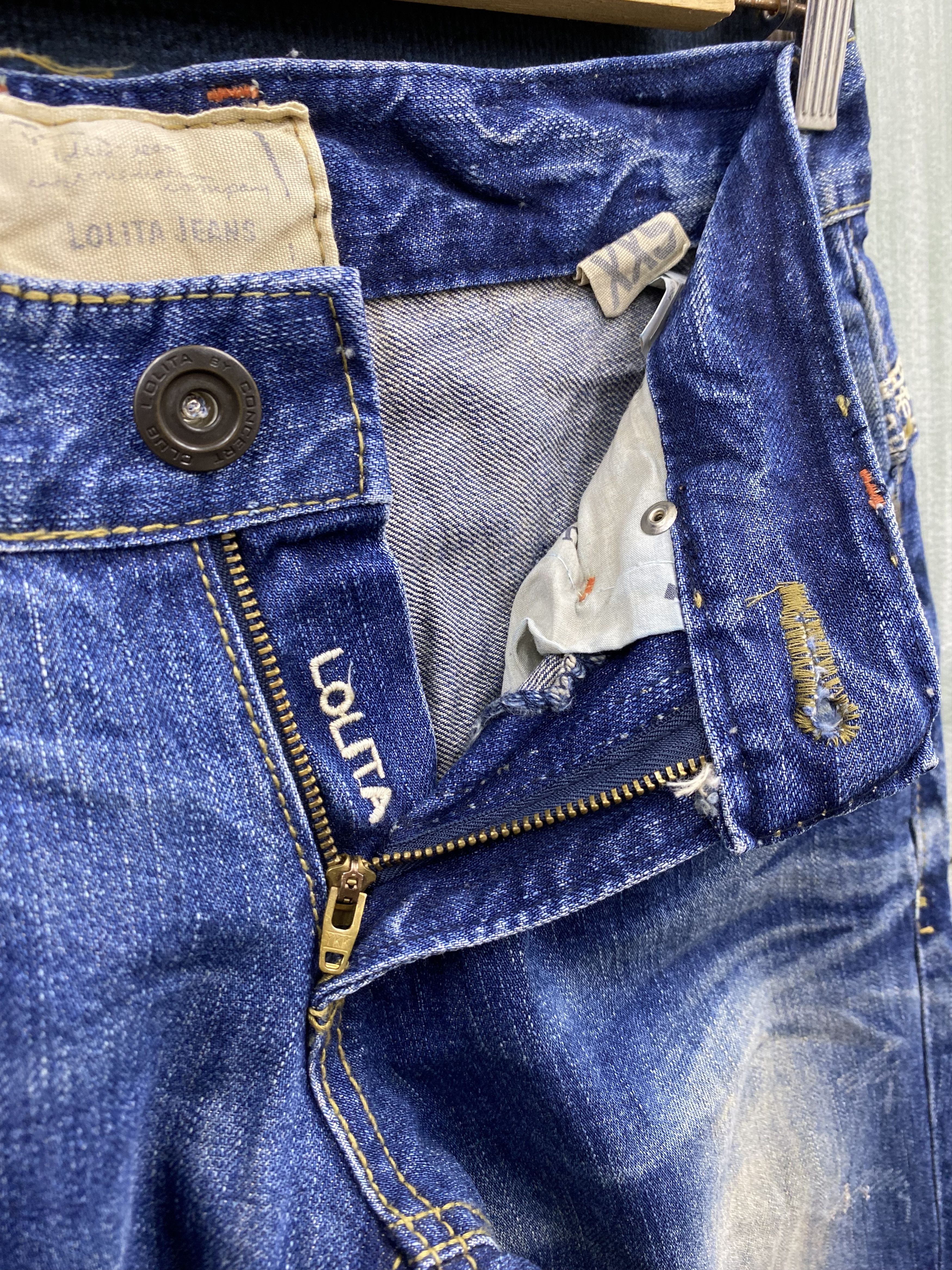 Japanese Brand Japanese Brand Lolita by Yoshitomo Nara Denim Jean Size US 30 / EU 46 - 12 Thumbnail