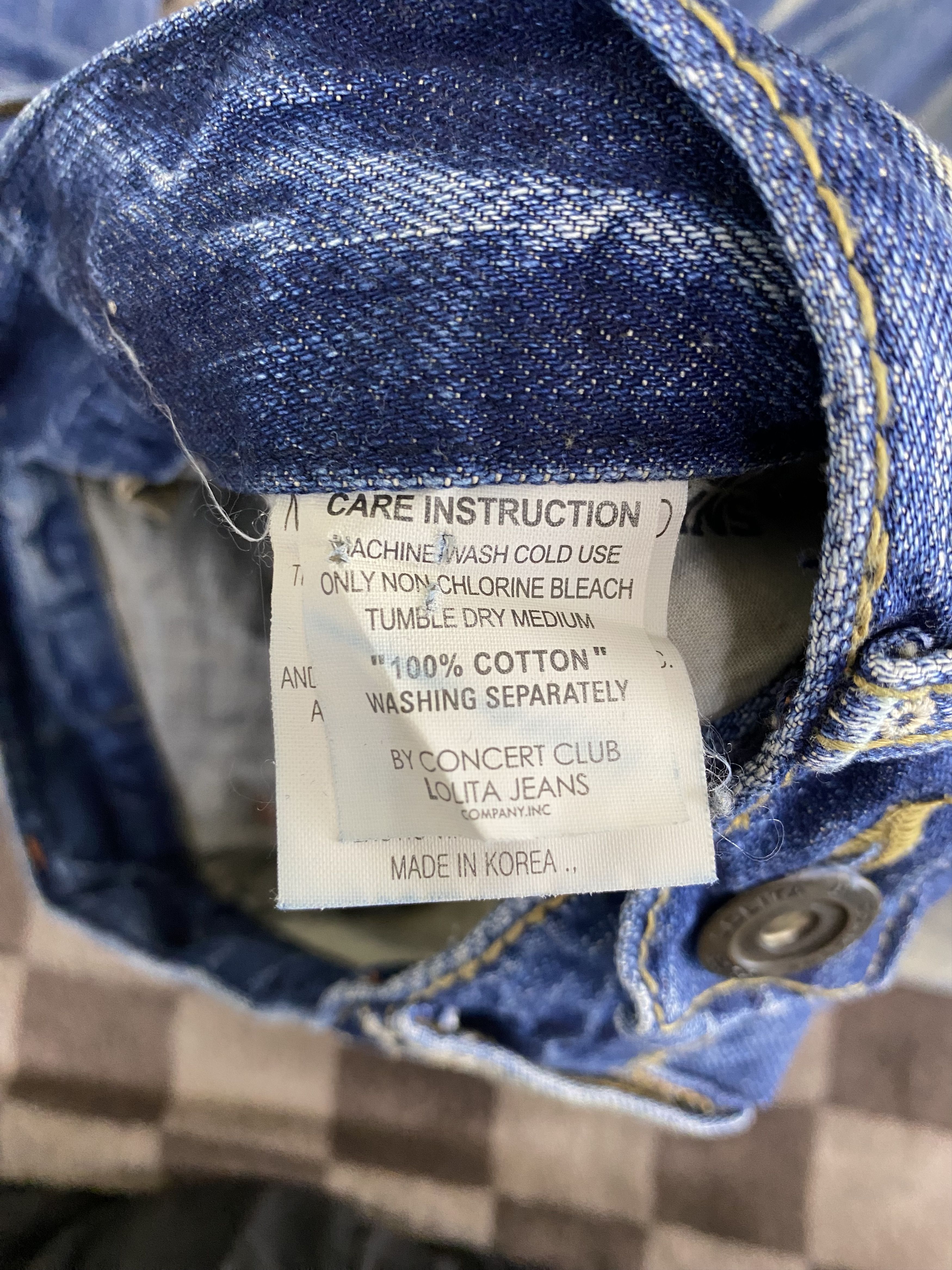 Japanese Brand Japanese Brand Lolita by Yoshitomo Nara Denim Jean Size US 30 / EU 46 - 14 Thumbnail