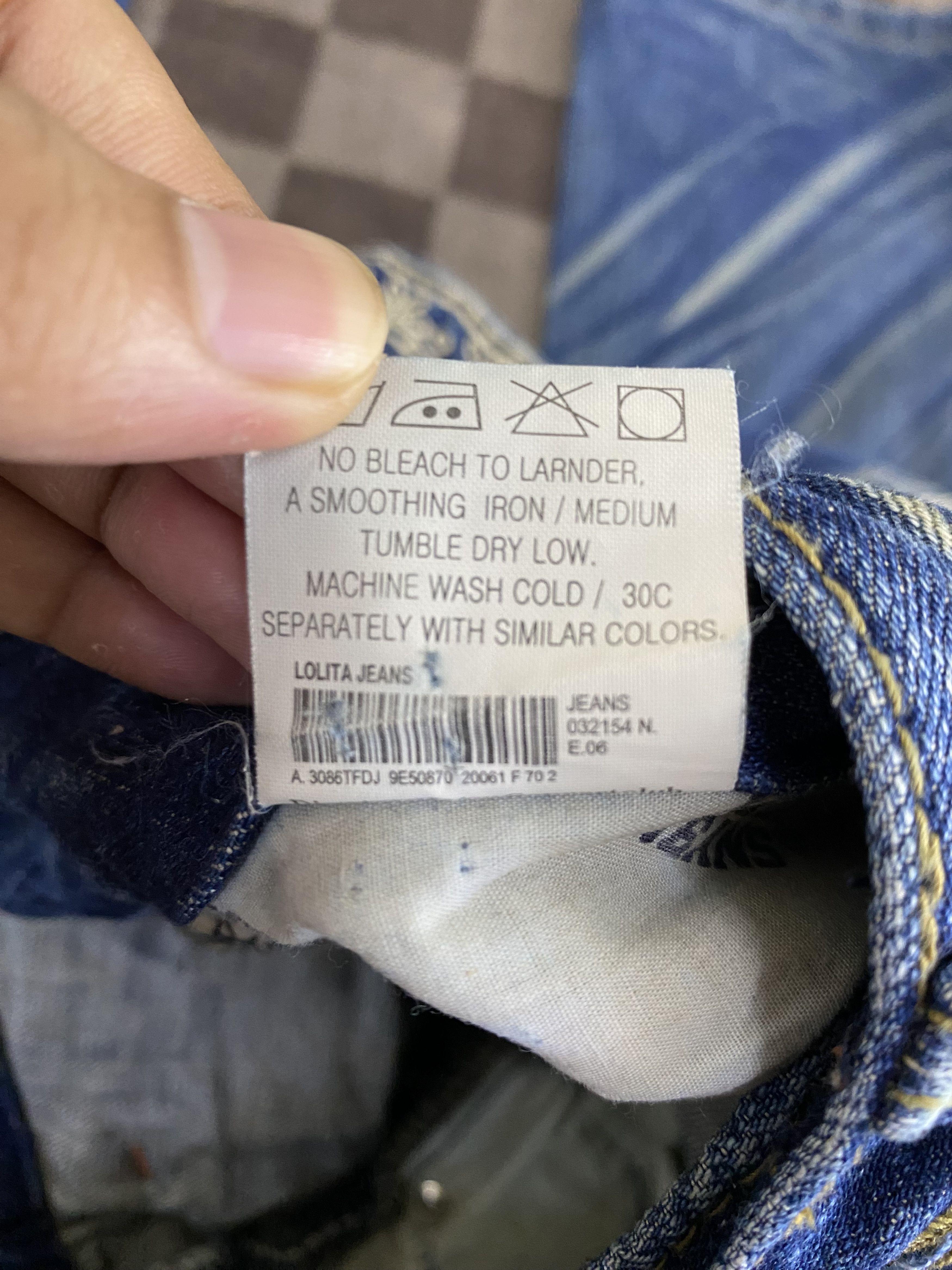 Japanese Brand Japanese Brand Lolita by Yoshitomo Nara Denim Jean Size US 30 / EU 46 - 16 Thumbnail