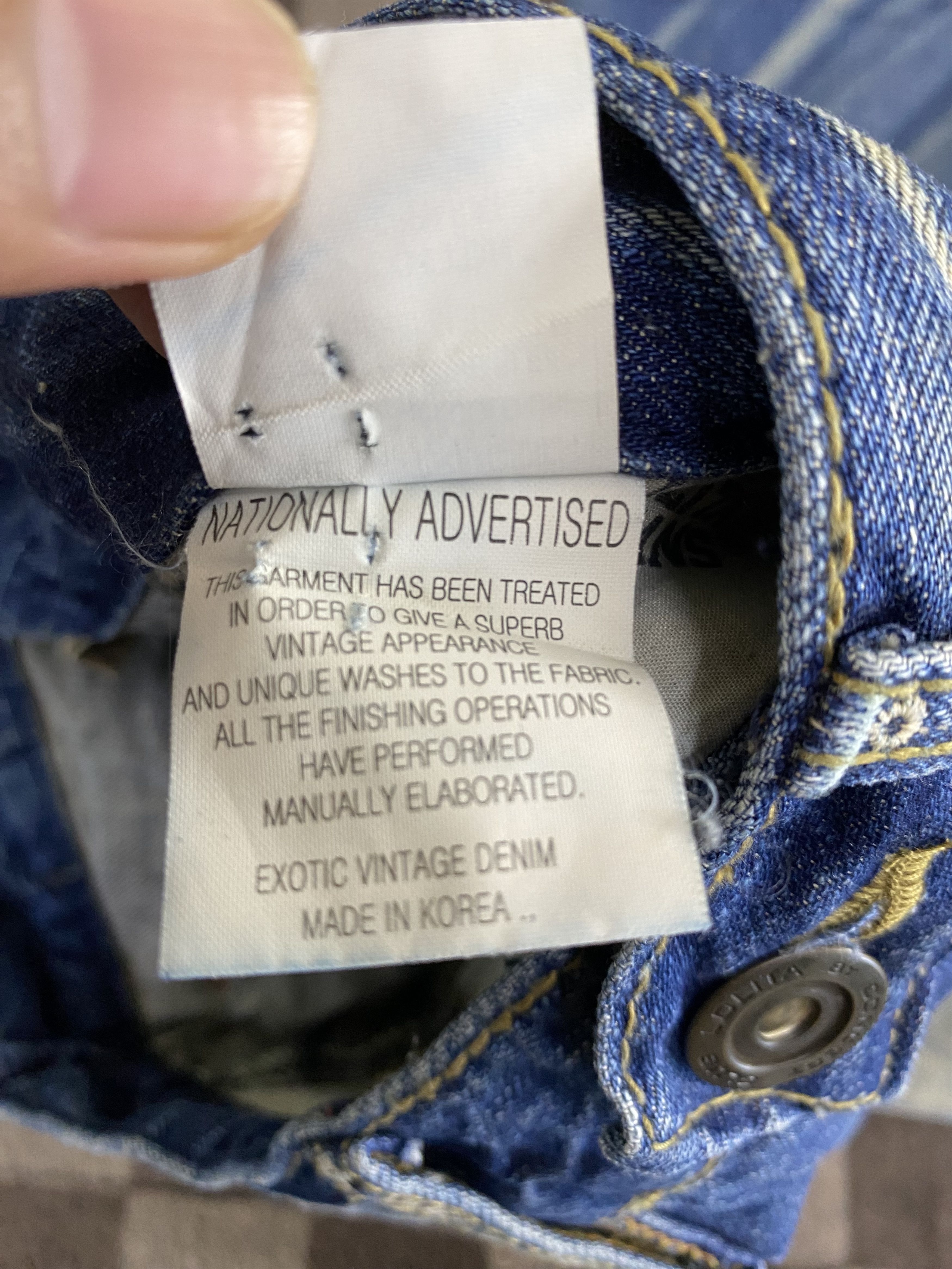 Japanese Brand Japanese Brand Lolita by Yoshitomo Nara Denim Jean Size US 30 / EU 46 - 15 Thumbnail