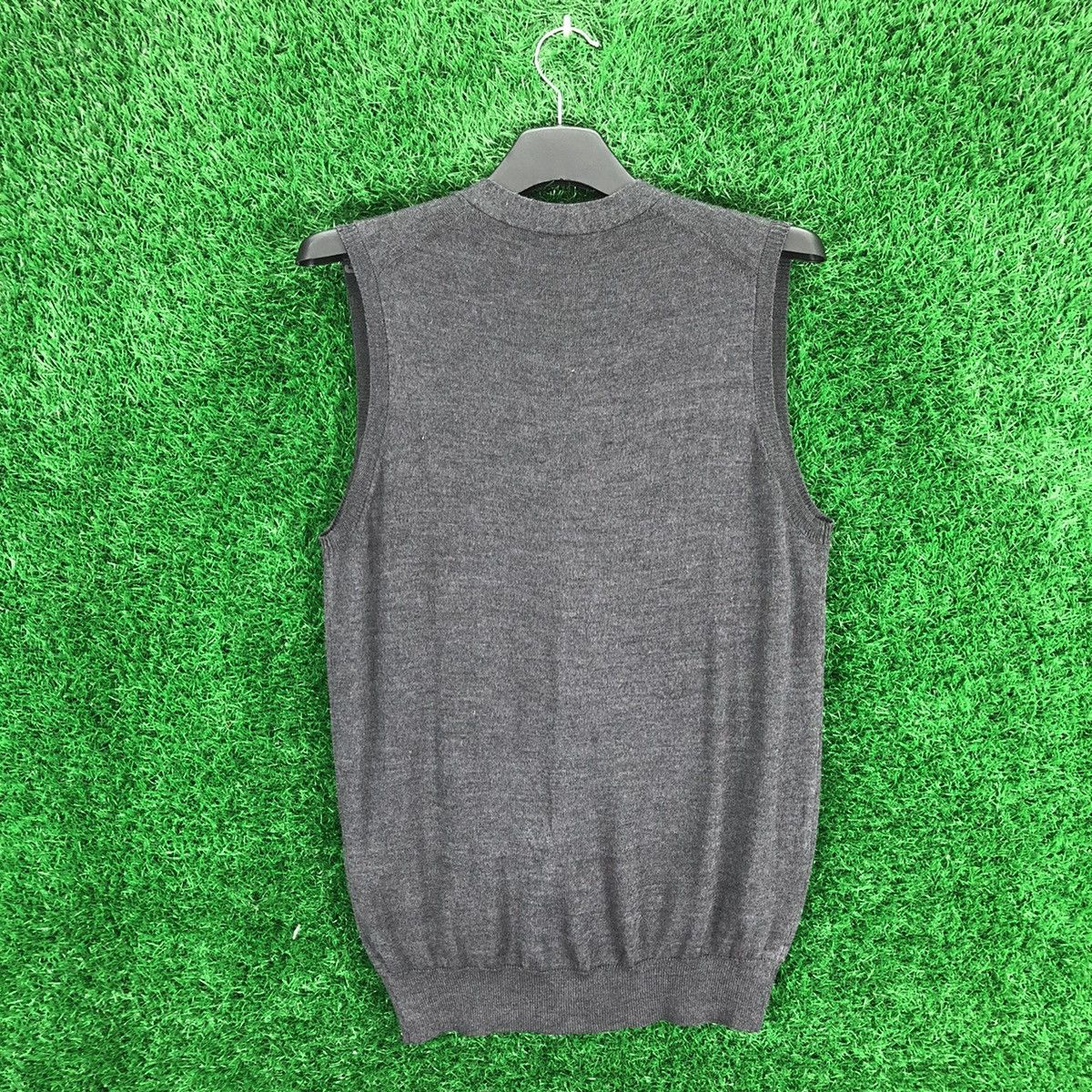 Japanese Brand Christian Orani Knit Vest Button up Size US XS / EU 42 / 0 - 4 Thumbnail