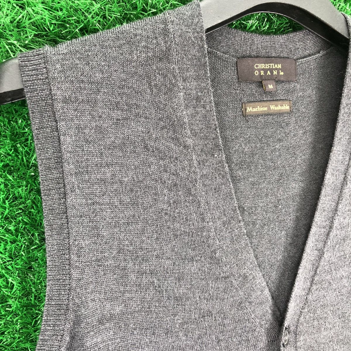 Japanese Brand Christian Orani Knit Vest Button up Size US XS / EU 42 / 0 - 2 Thumbnail