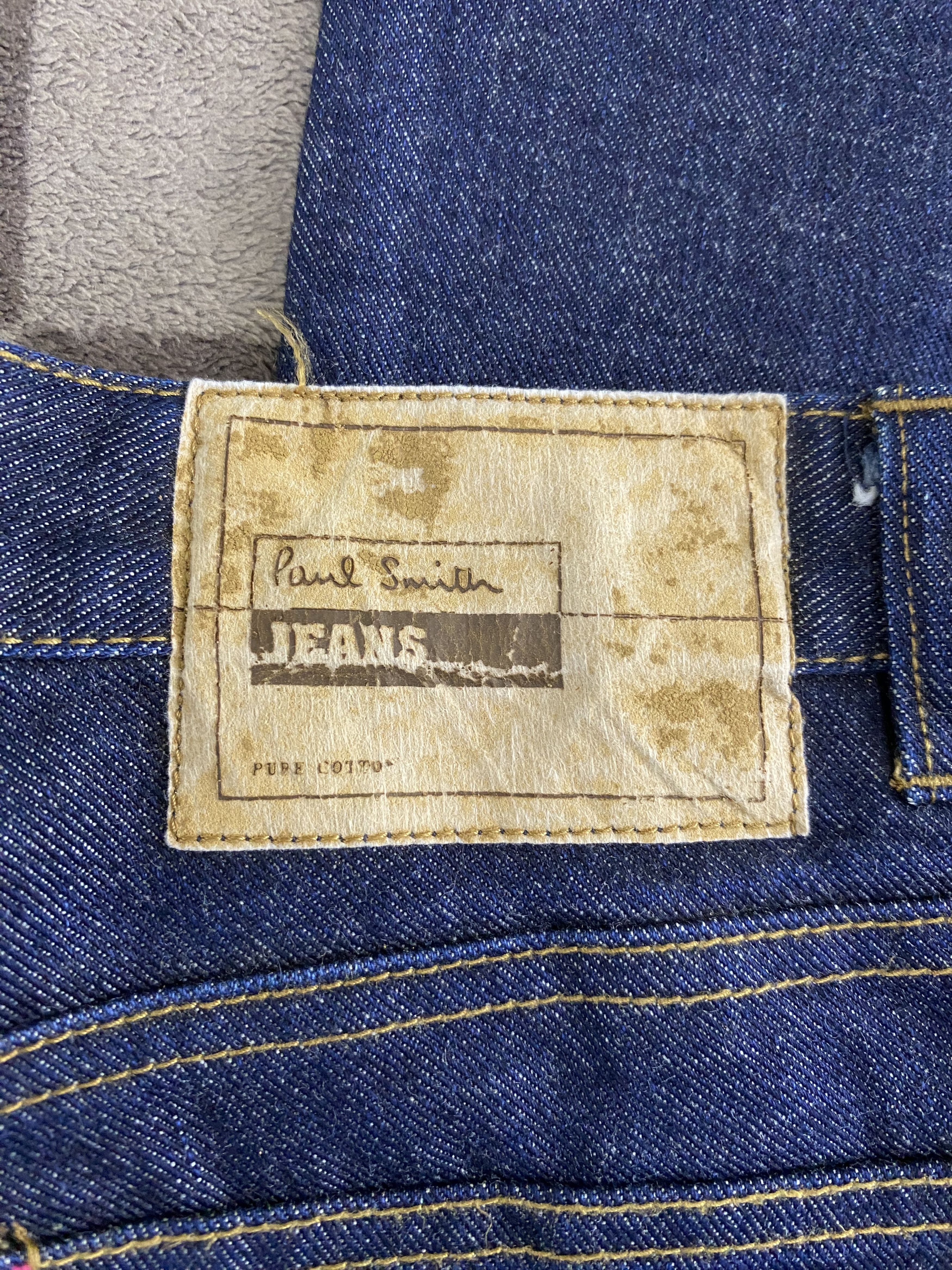 Paul Smith Paul Smith Basic Slim Fit Blue Denim Jeans Size 28" / US 6 / IT 42 - 5 Thumbnail
