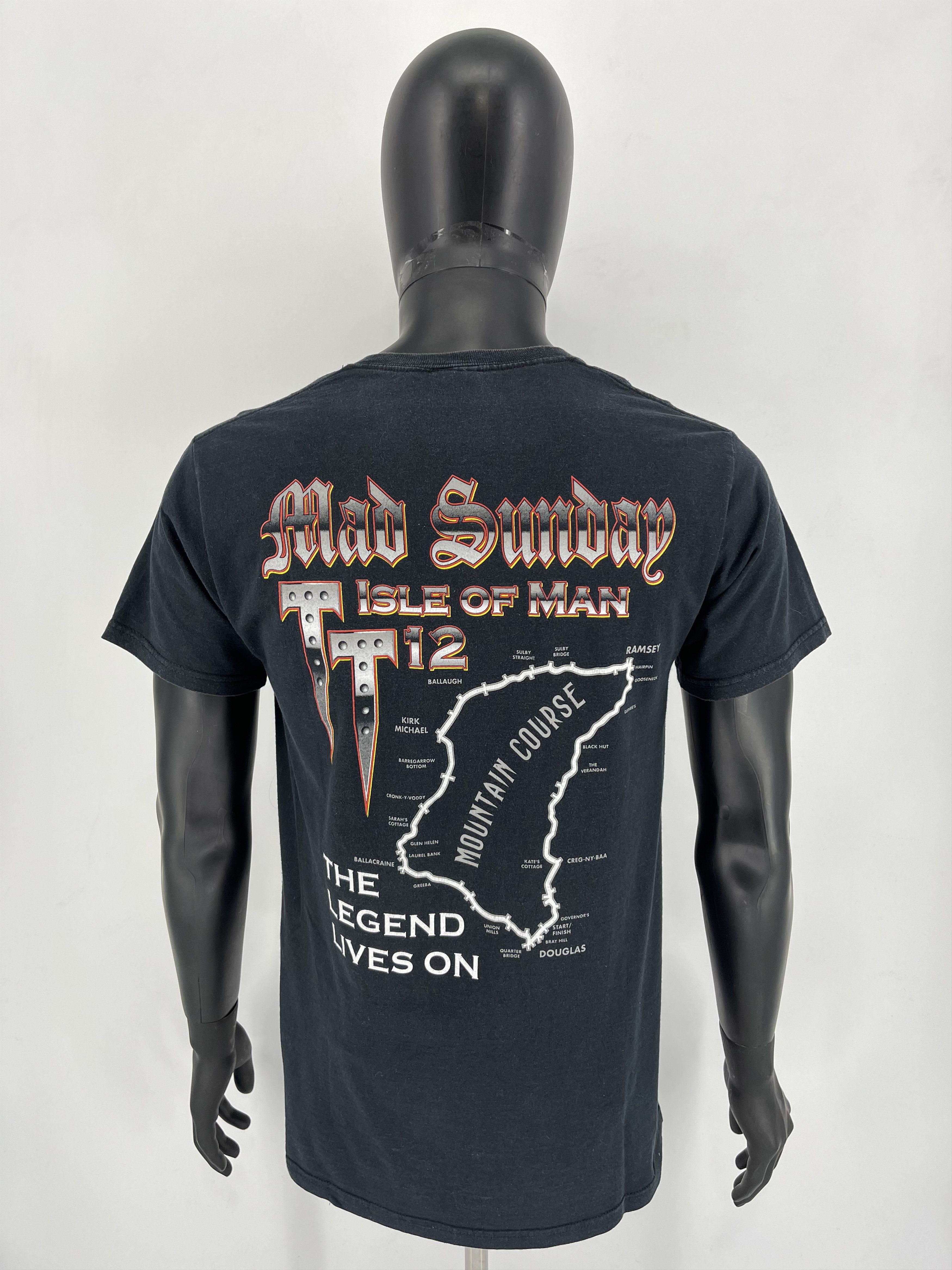 Harley Davidson Vintage The Legend Lives On Sturgis Biker Tee Size US M / EU 48-50 / 2 - 5 Thumbnail