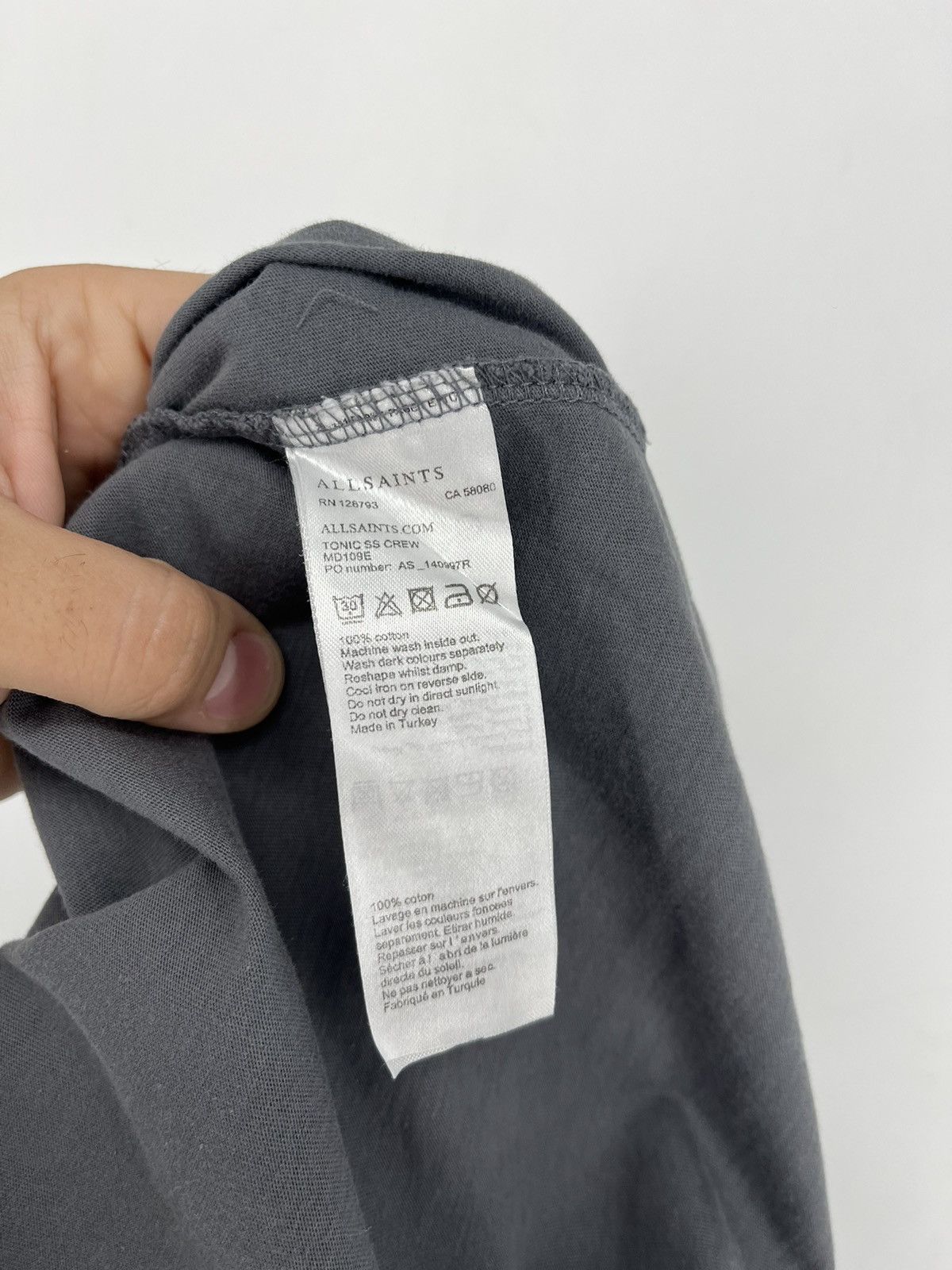 Allsaints Streetwear Y2K Allsaints T-shirts Size US M / EU 48-50 / 2 - 9 Thumbnail