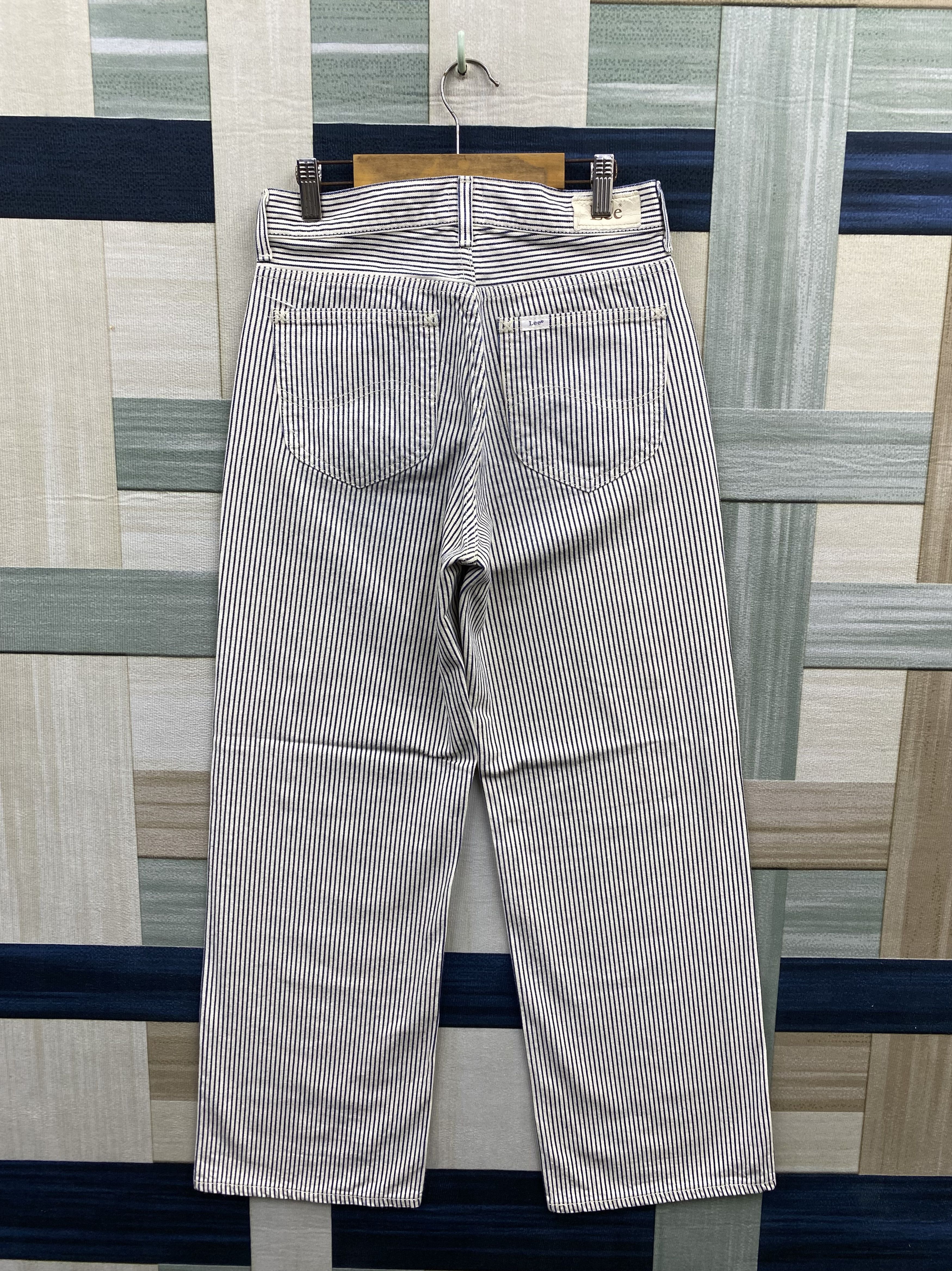 Lee Lee Hickory Baggy Jean Size 27" / US 4 / IT 40 - 2 Thumbnail