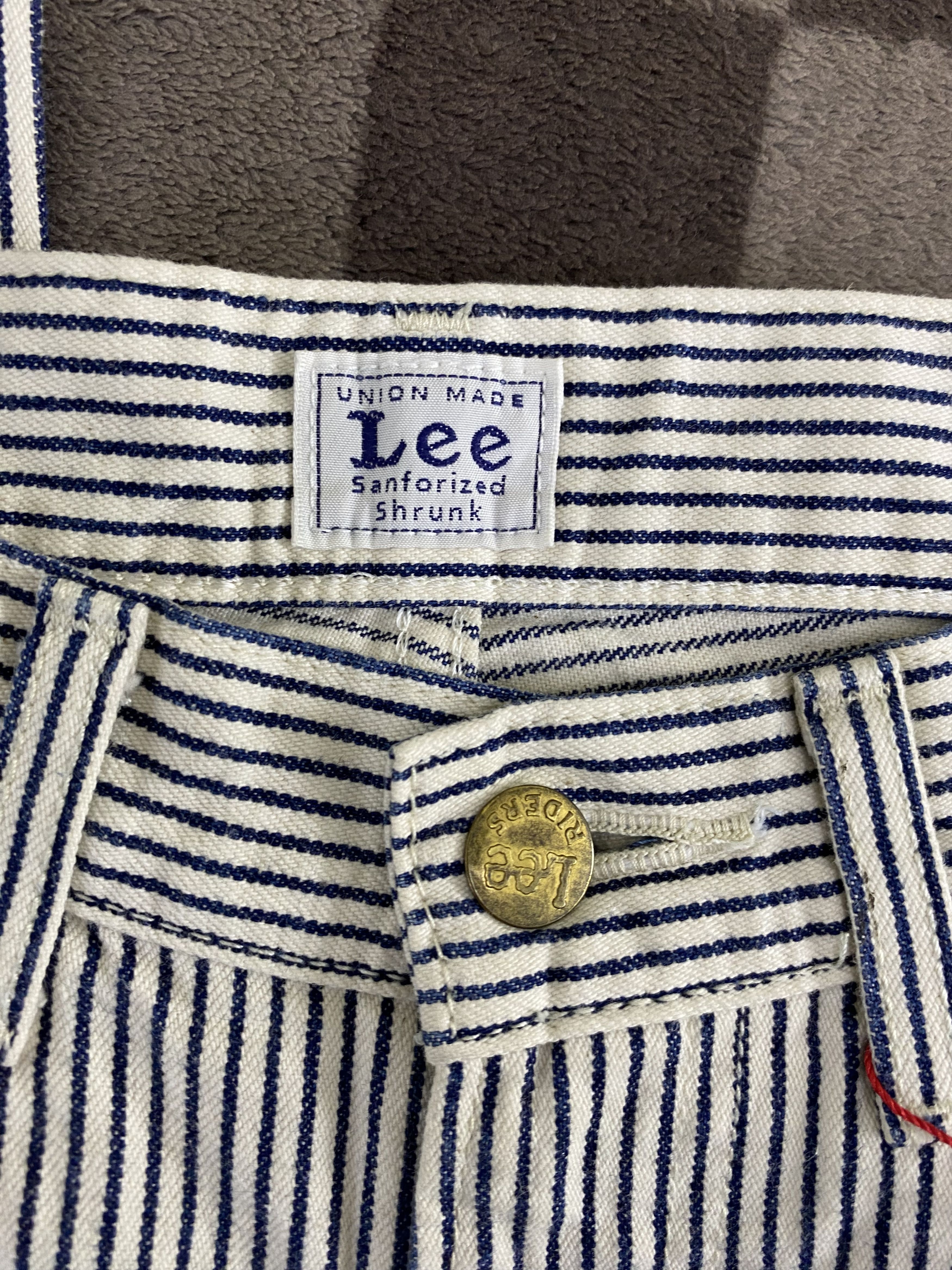 Lee Lee Hickory Baggy Jean Size 27" / US 4 / IT 40 - 10 Thumbnail
