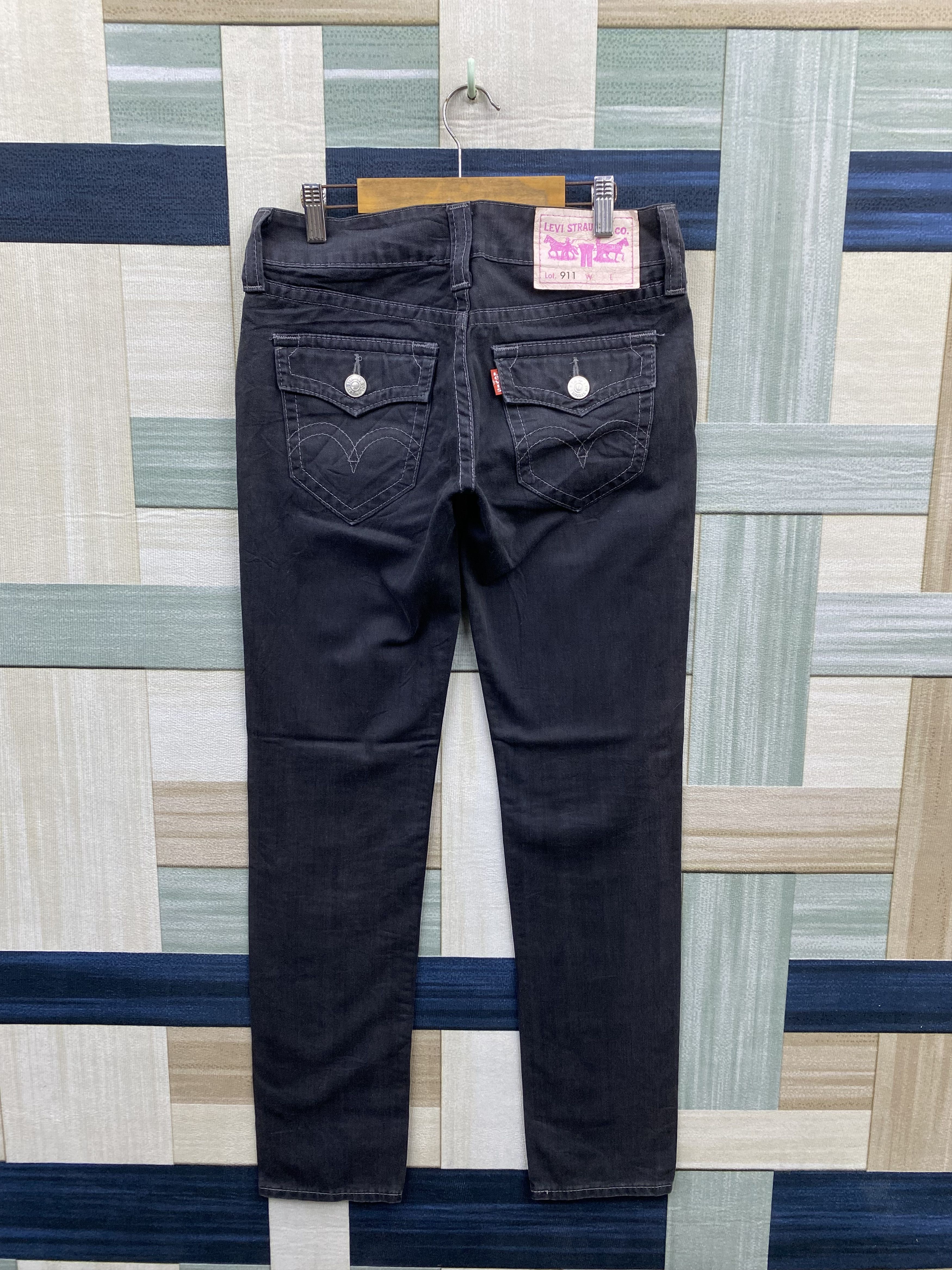Levi's Levi's Lot 911 Black Skinny Jean Size 29" - 2 Thumbnail