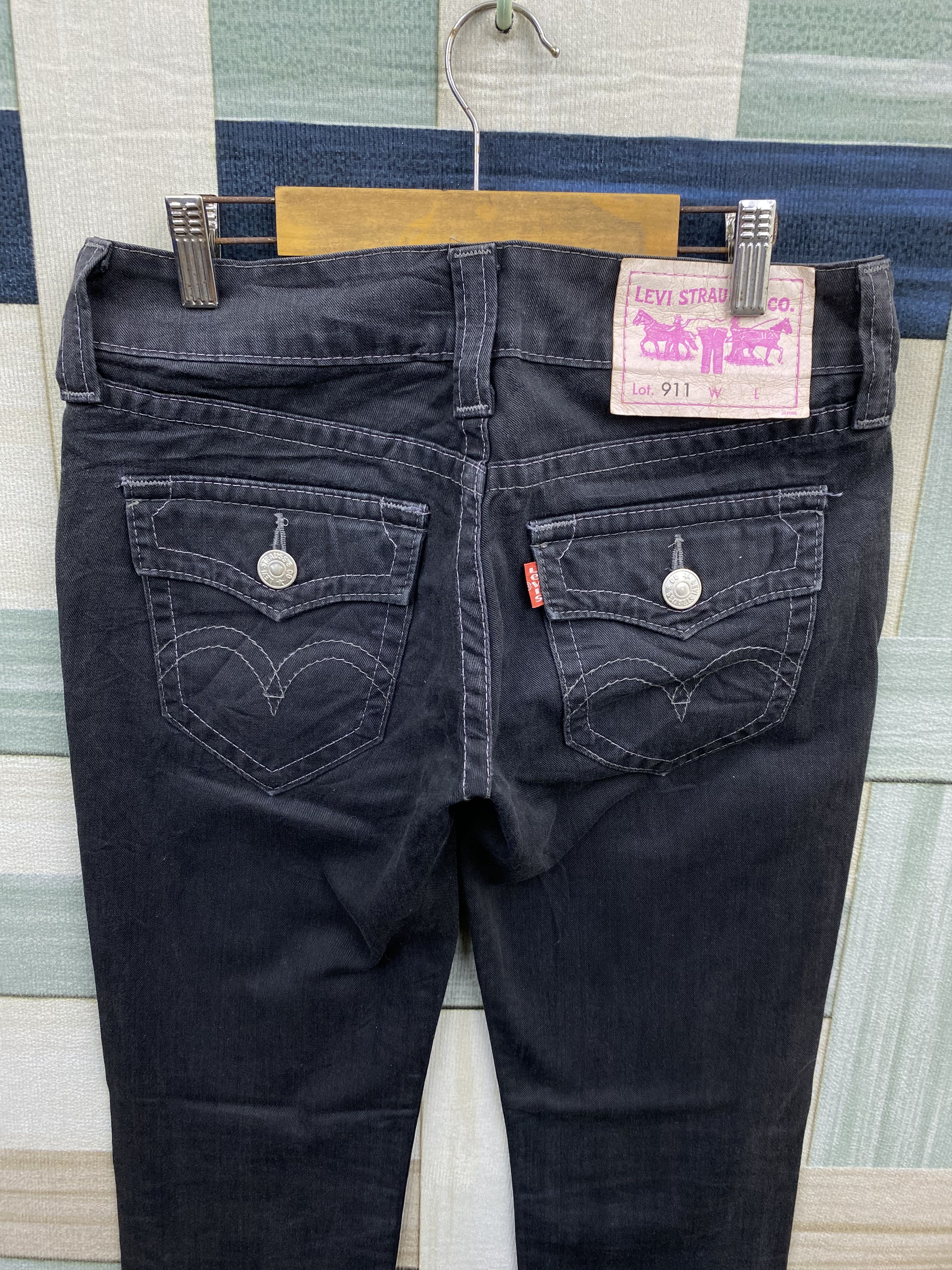 Levi's Levi's Lot 911 Black Skinny Jean Size 29" - 4 Thumbnail