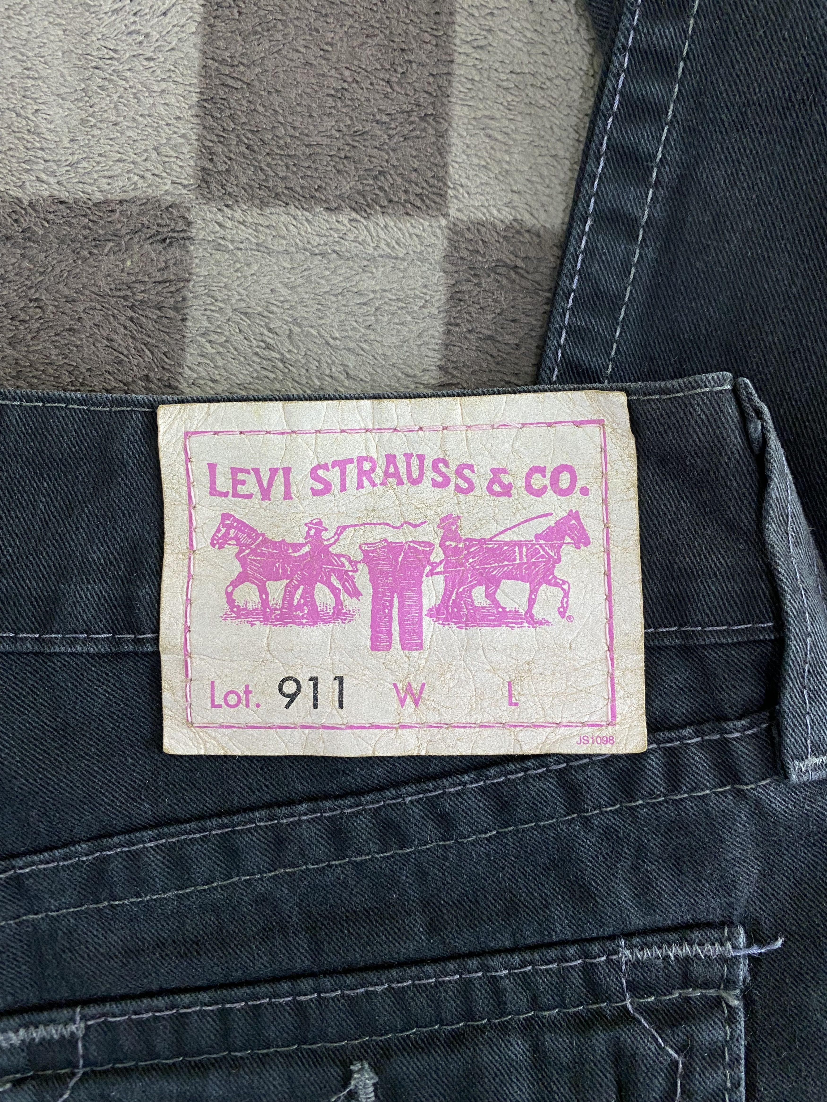 Levi's Levi's Lot 911 Black Skinny Jean Size 29" - 5 Thumbnail