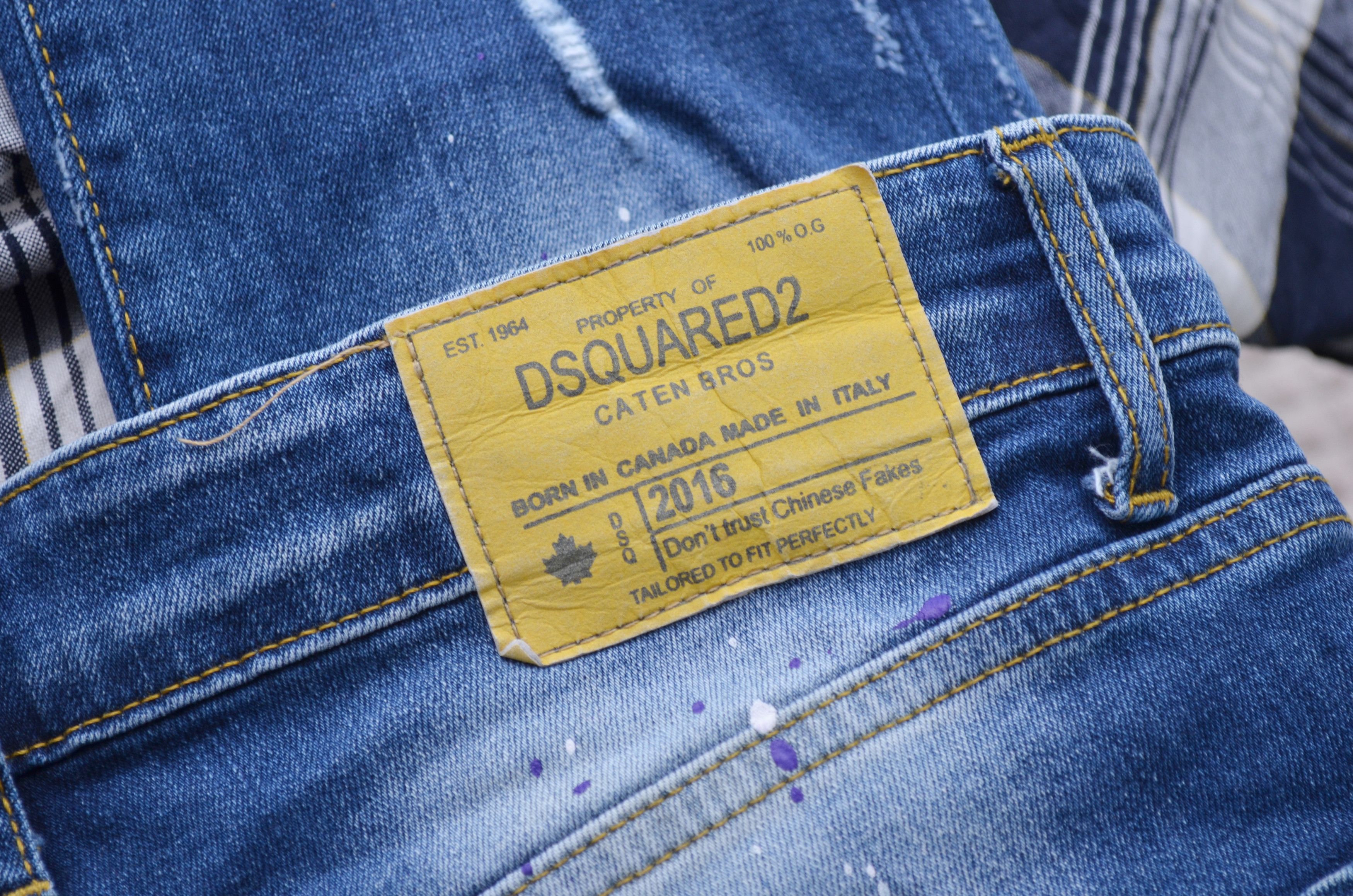 Dsquared2 Dsquared2 Blue Distressed Skinny jeans Sz W30 L32 Size US 30 / EU 46 - 11 Thumbnail