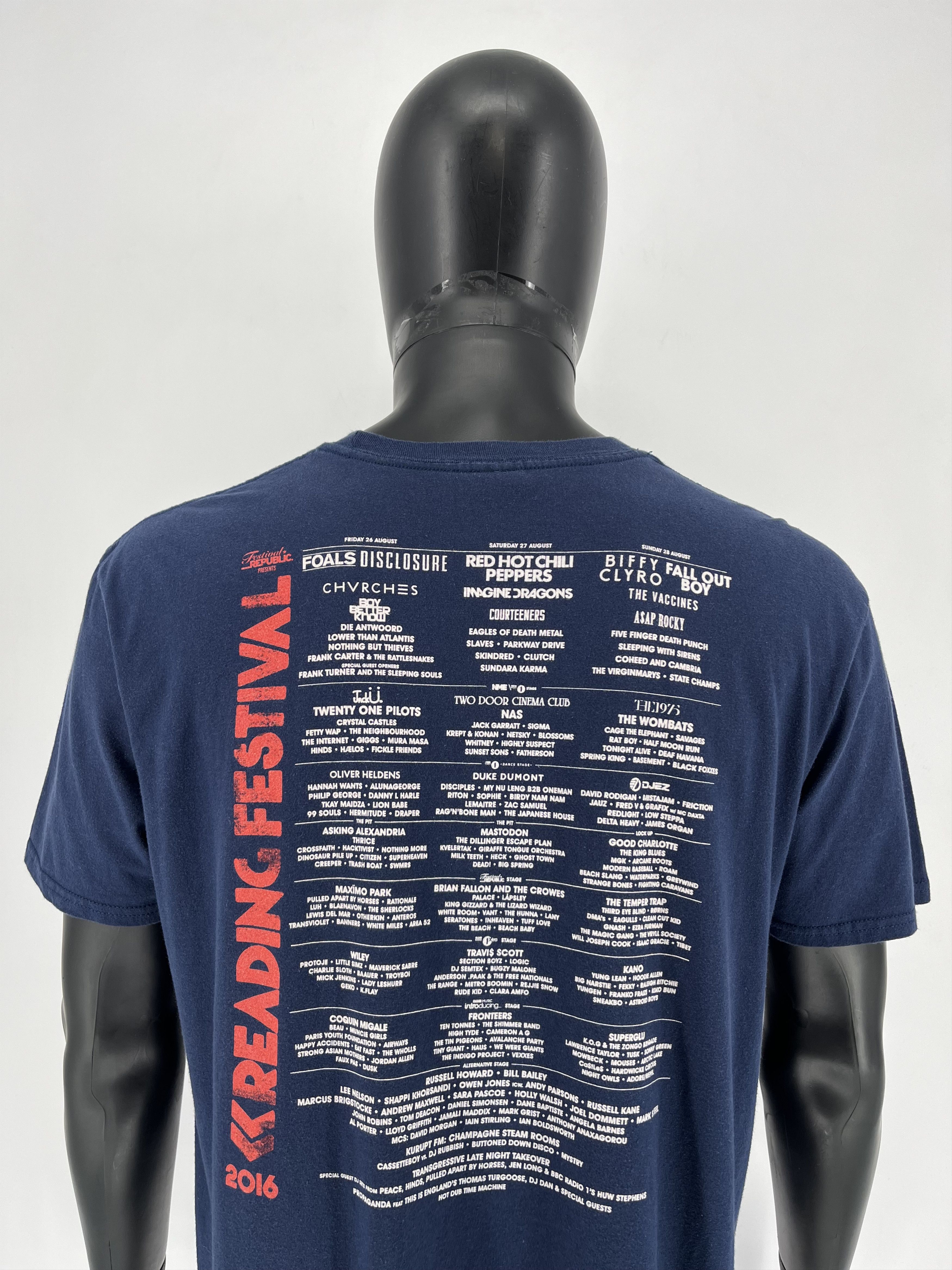 Band Tees Vintage Y2k Reading Festival Tour T Shirt 2016 Band tee Size US XL / EU 56 / 4 - 8 Thumbnail