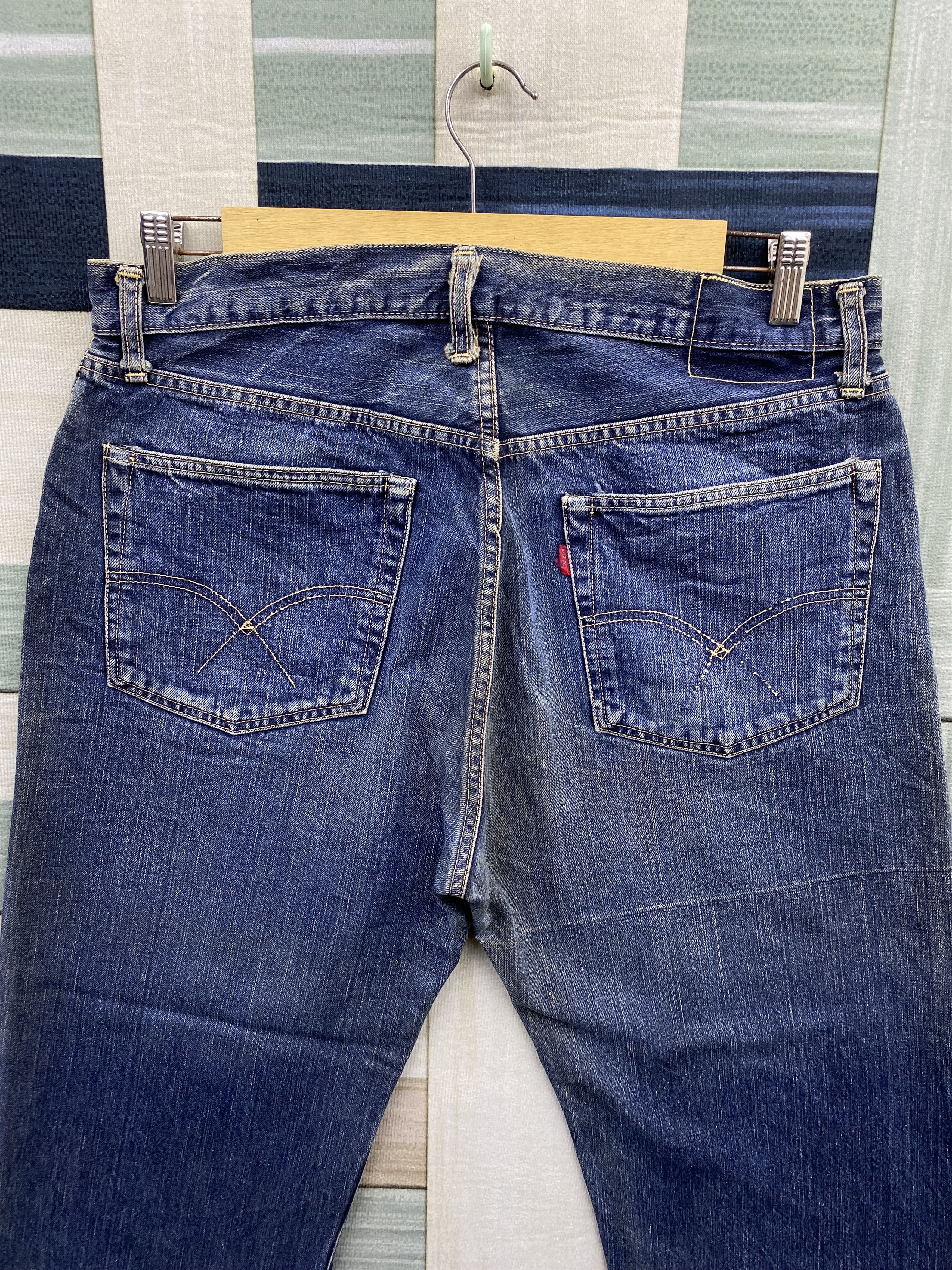 Japanese Brand Vintage Japanese Brand Selvedge Denim Jean Size US 35 - 4 Thumbnail