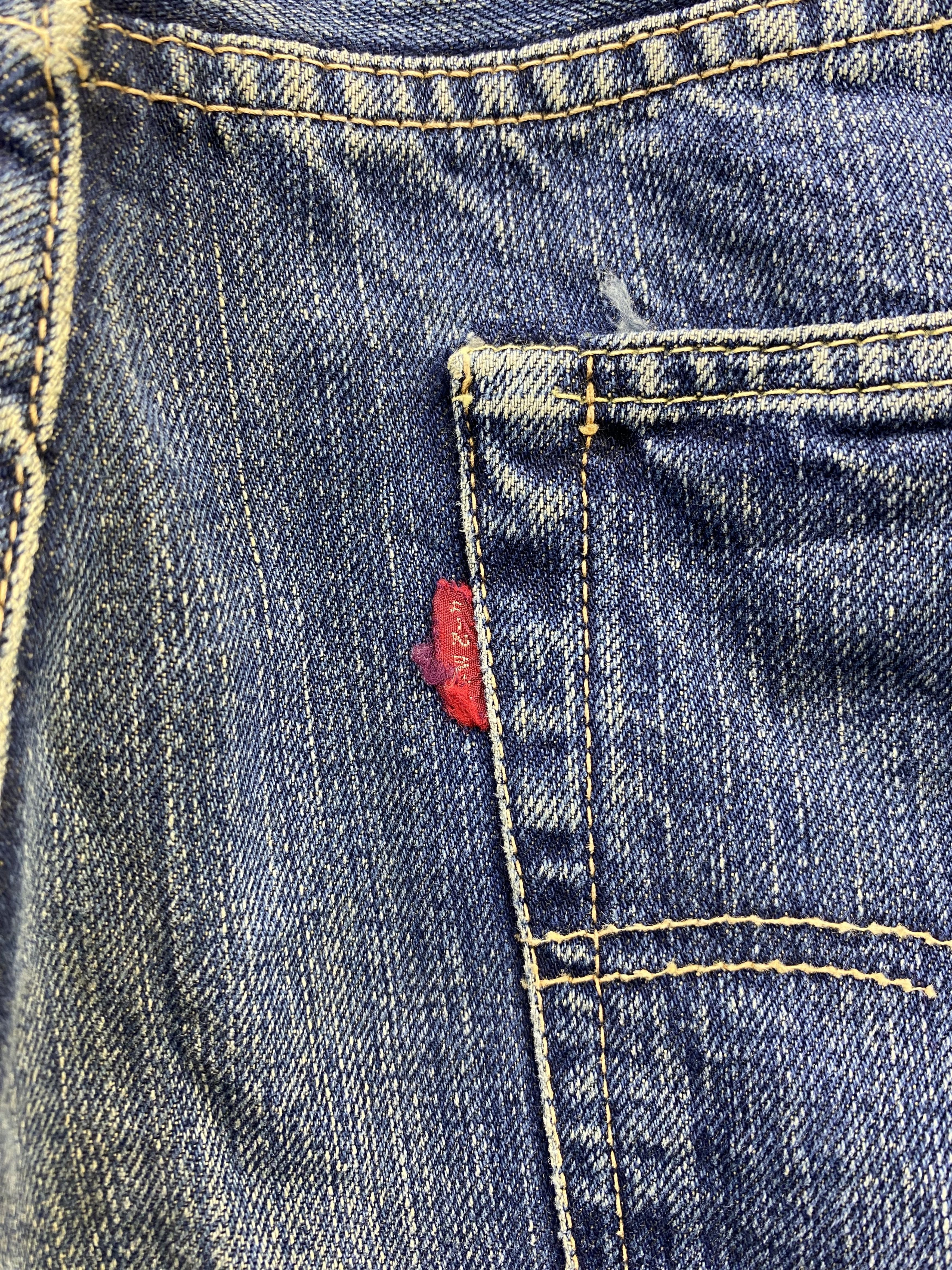 Japanese Brand Vintage Japanese Brand Selvedge Denim Jean Size US 35 - 6 Thumbnail