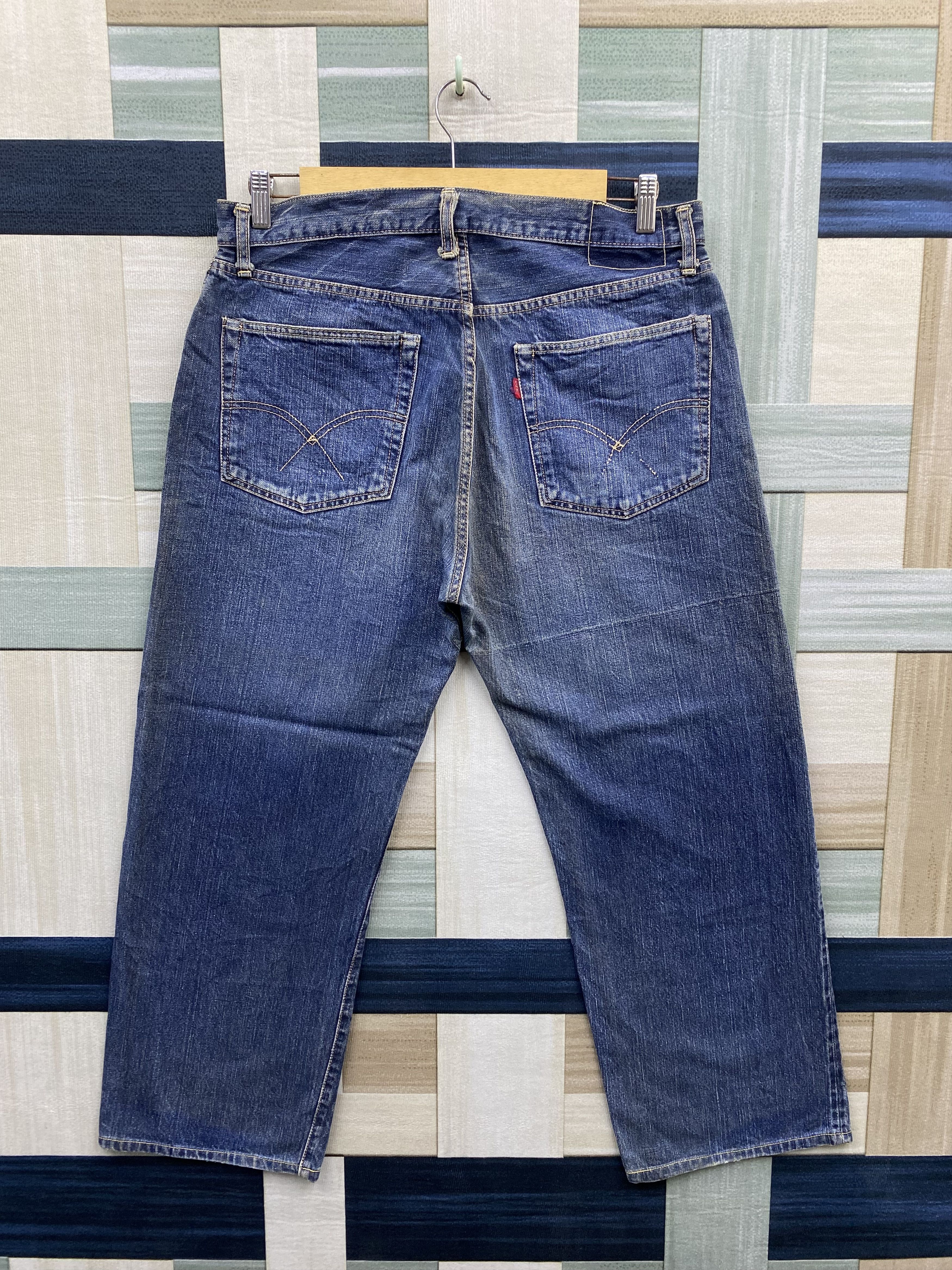 Japanese Brand Vintage Japanese Brand Selvedge Denim Jean Size US 35 - 2 Thumbnail