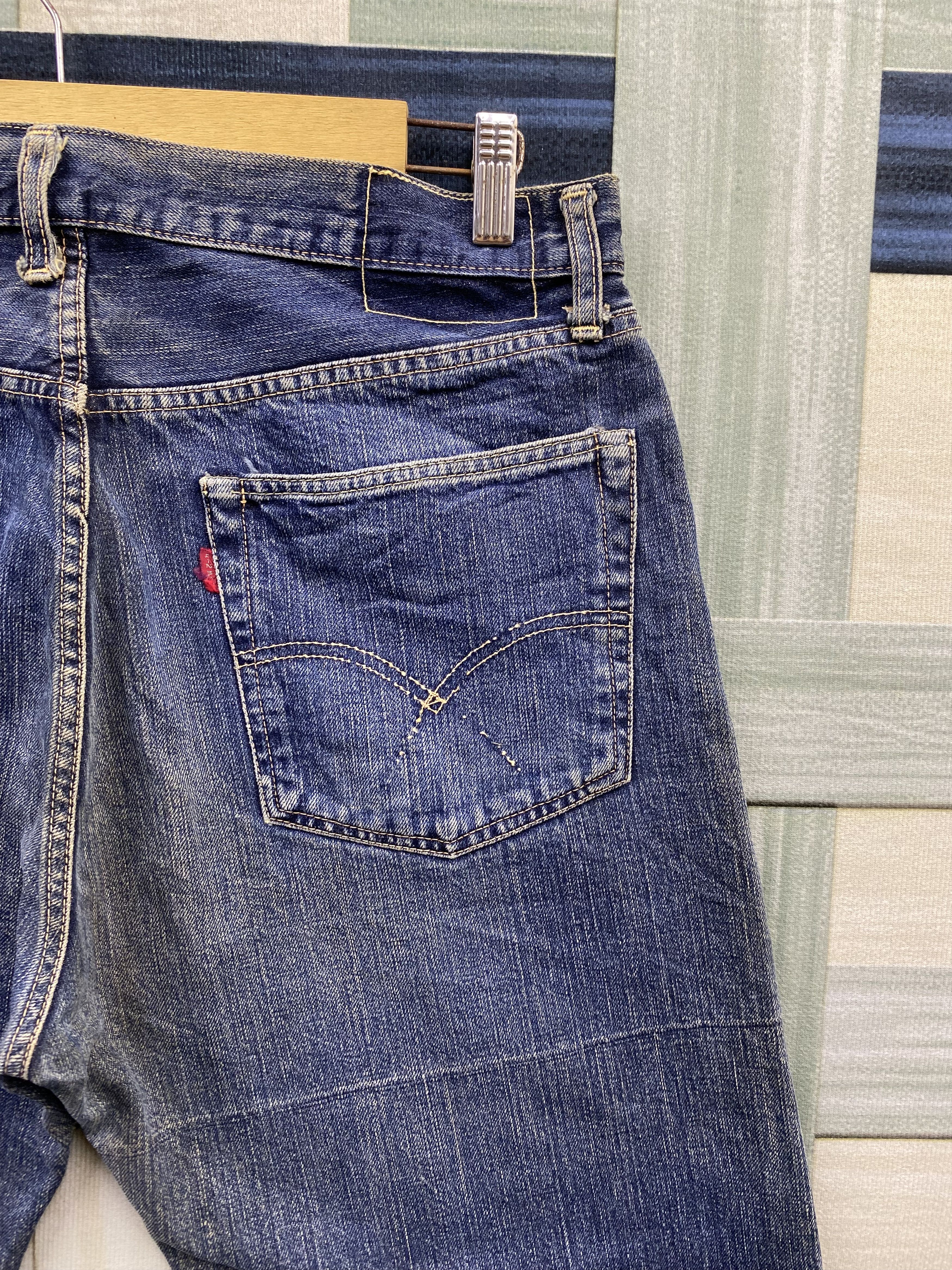 Japanese Brand Vintage Japanese Brand Selvedge Denim Jean Size US 35 - 5 Thumbnail