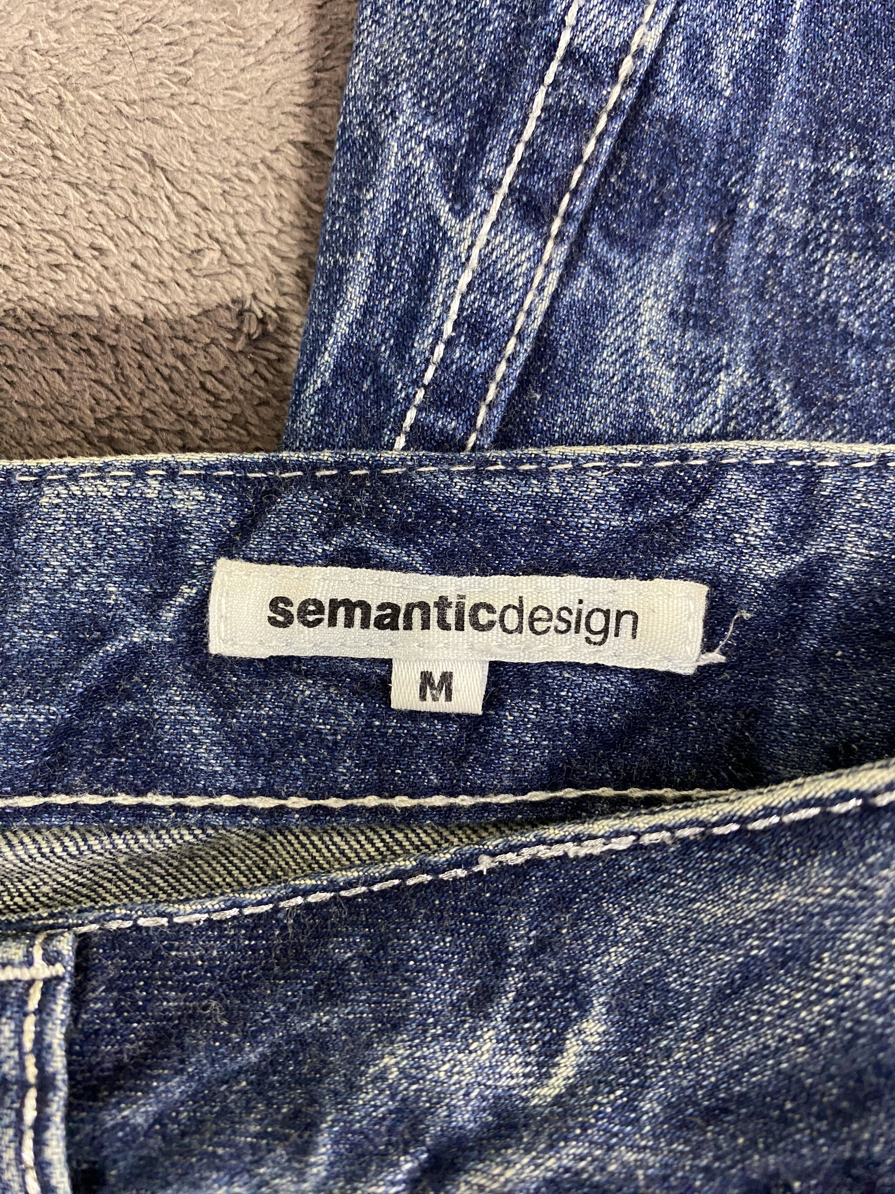 semanticdesign Vintage Japanese Brand Semantic Design Jean Size US 31 - 15 Thumbnail