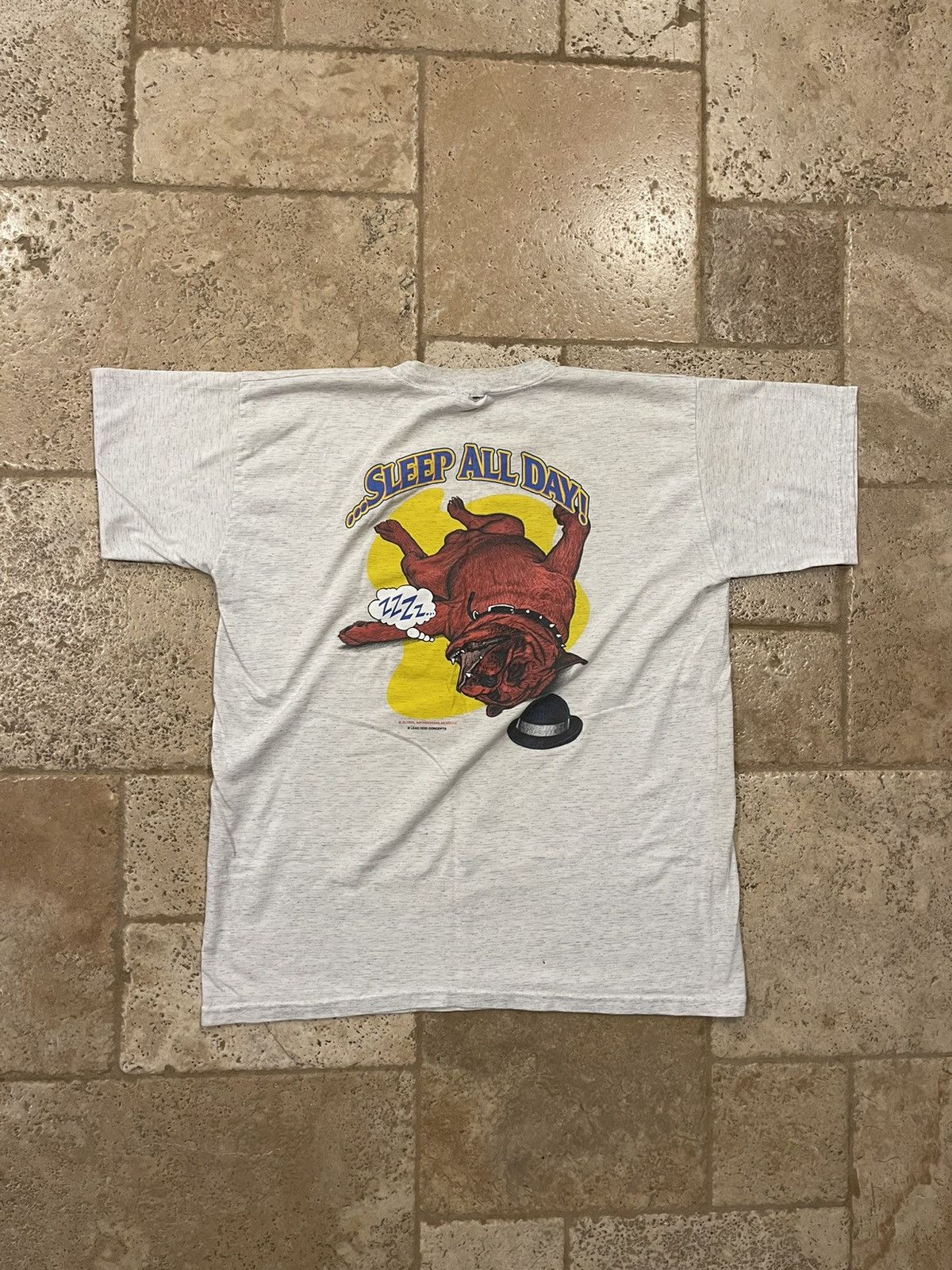 Vintage Vintage “The Lead Dog Sez” Grey Short Sleeve Tee Size US L / EU 52-54 / 3 - 2 Thumbnail