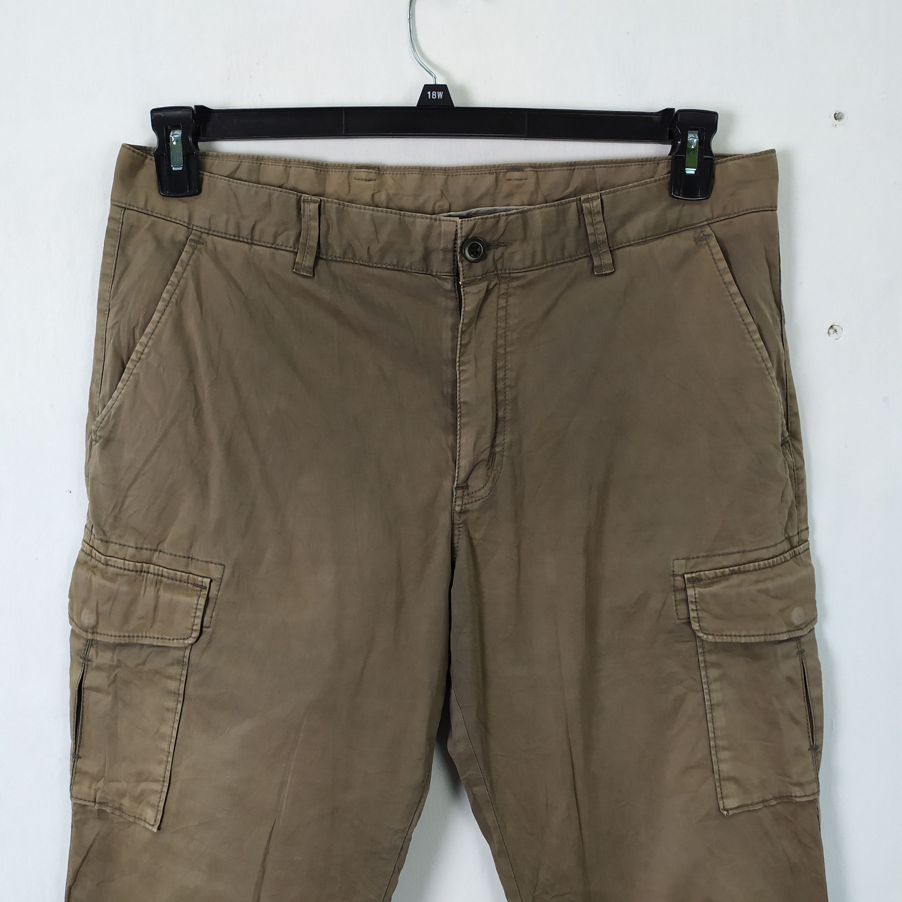 Japanese Brand VINTAGE JAPANESE FADED BROWN CARGO PANTS Size US 36 / EU 52 - 11 Thumbnail
