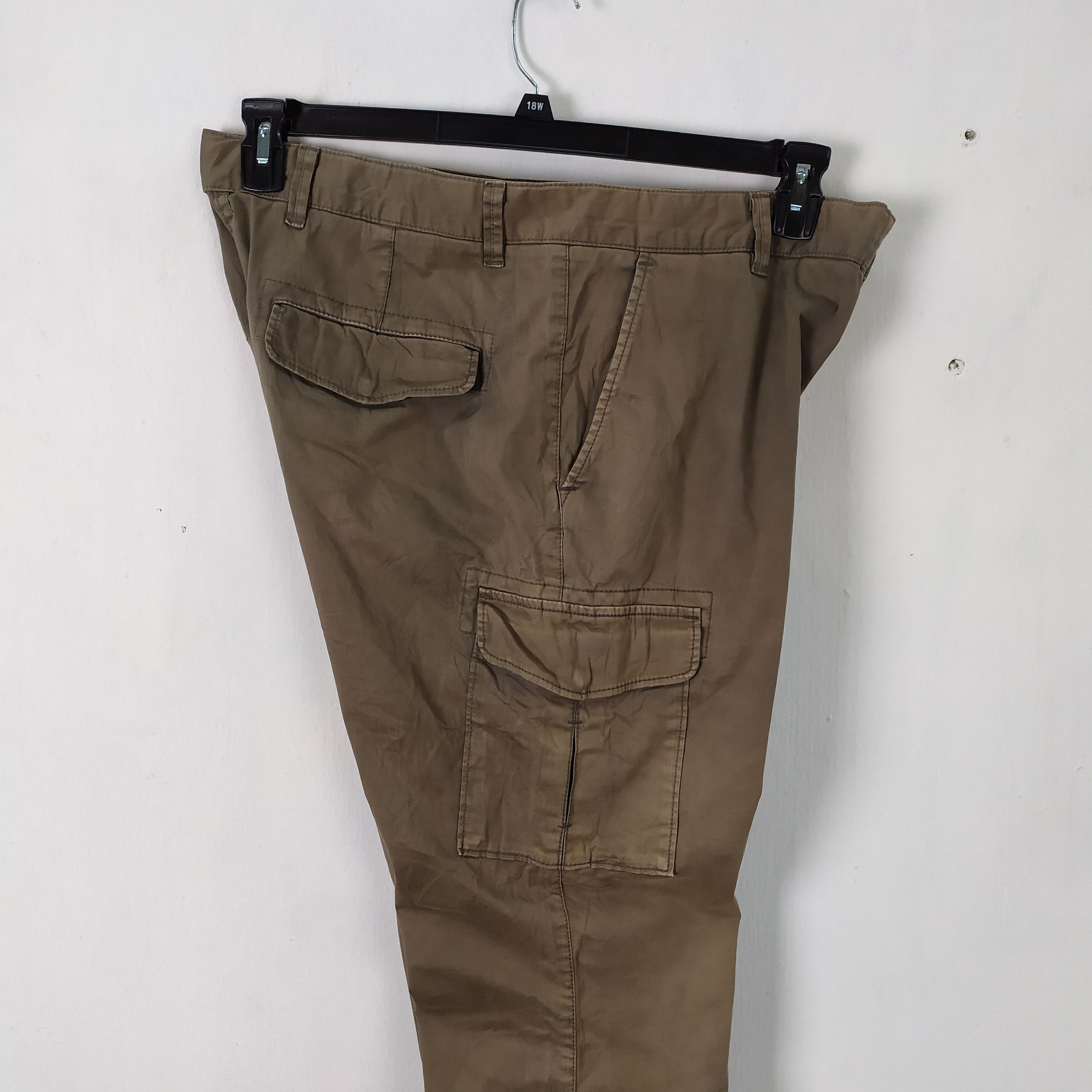 Japanese Brand VINTAGE JAPANESE FADED BROWN CARGO PANTS Size US 36 / EU 52 - 3 Thumbnail