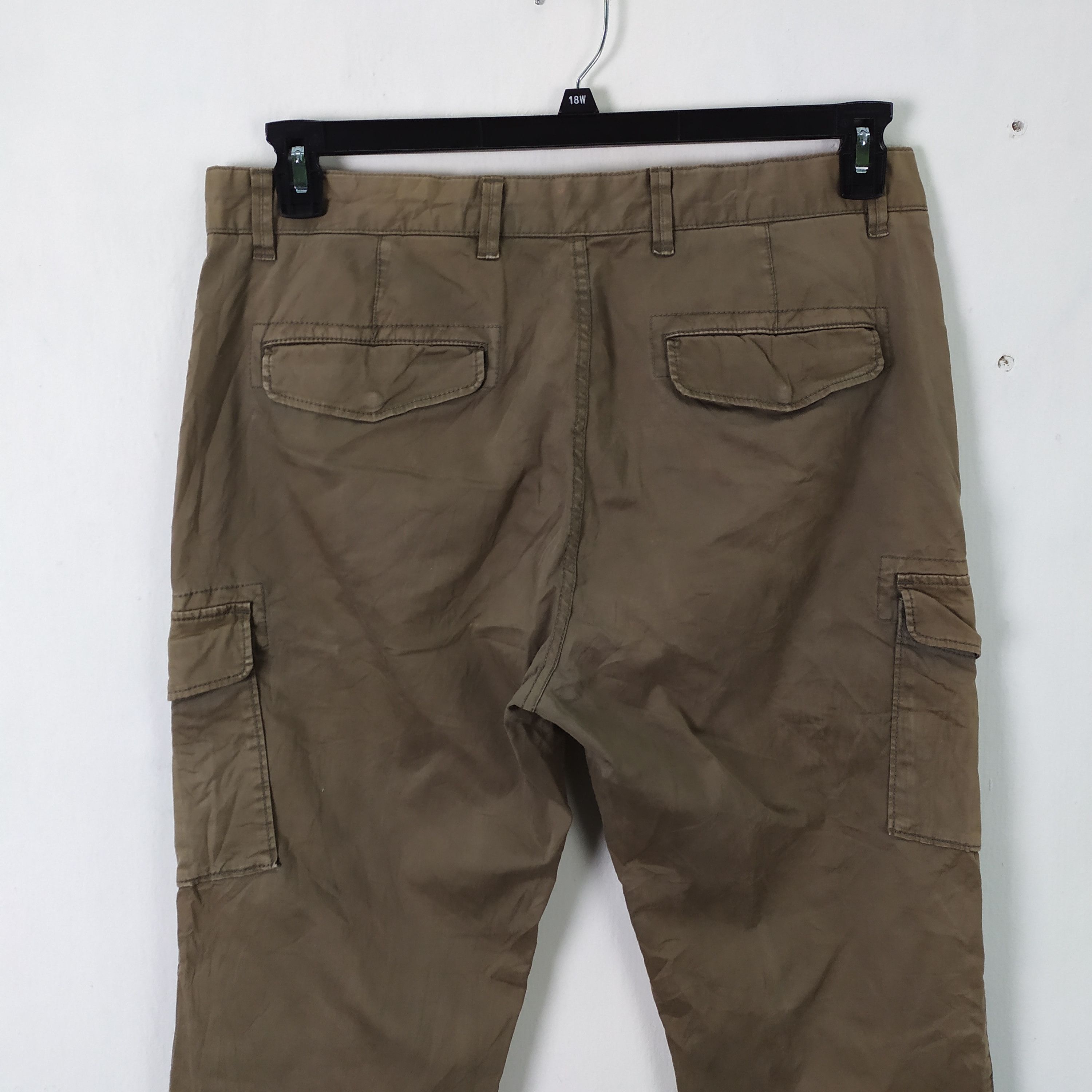 Japanese Brand VINTAGE JAPANESE FADED BROWN CARGO PANTS Size US 36 / EU 52 - 7 Thumbnail