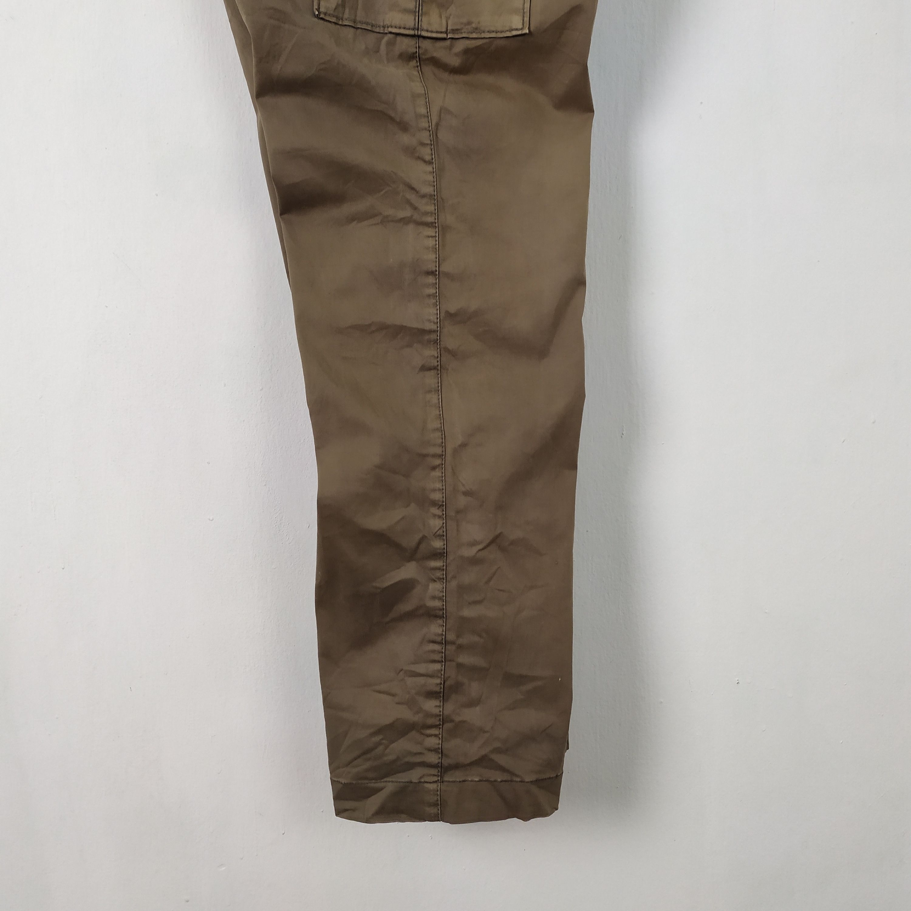 Japanese Brand VINTAGE JAPANESE FADED BROWN CARGO PANTS Size US 36 / EU 52 - 2 Thumbnail