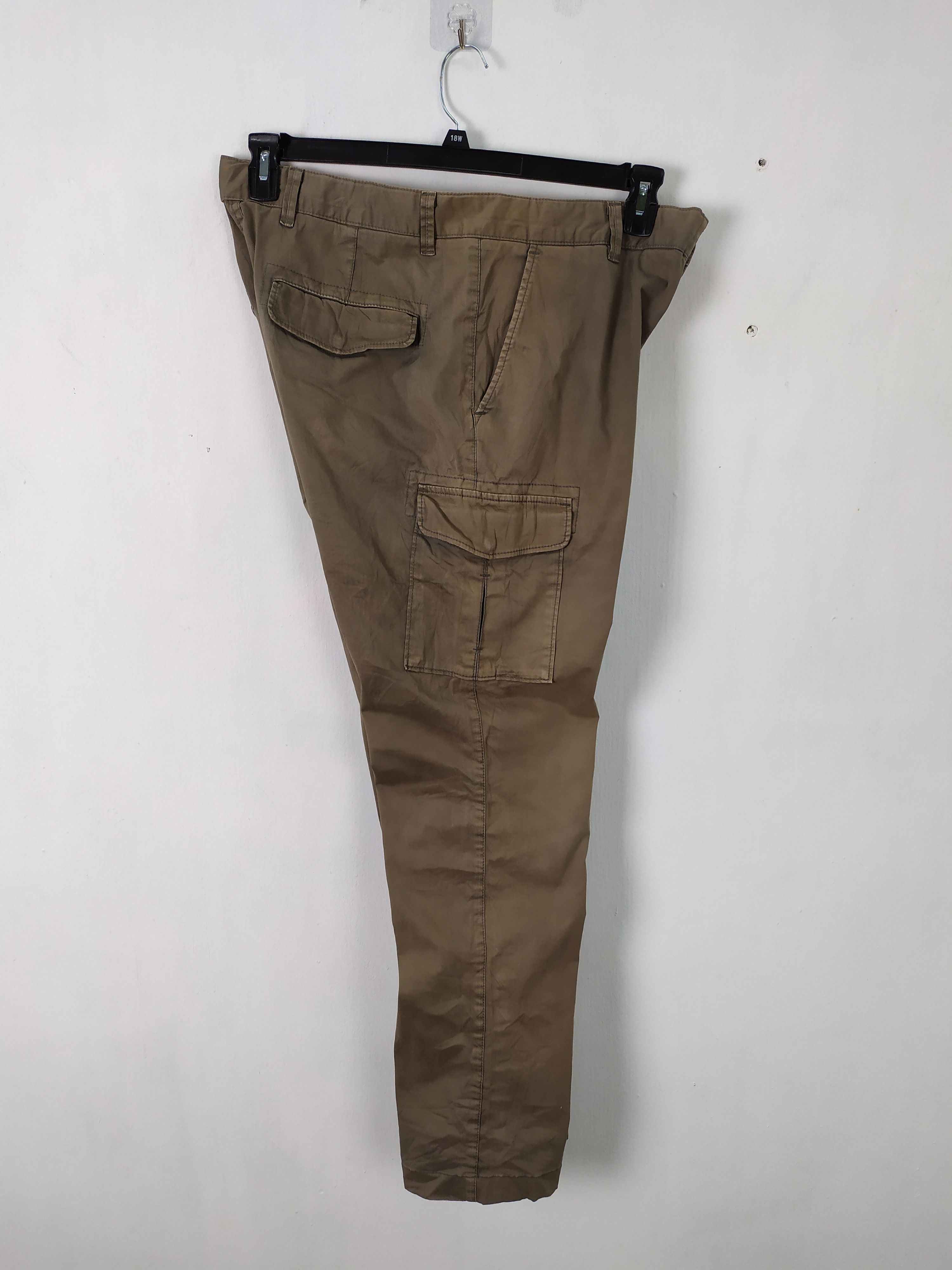 Japanese Brand VINTAGE JAPANESE FADED BROWN CARGO PANTS Size US 36 / EU 52 - 4 Thumbnail