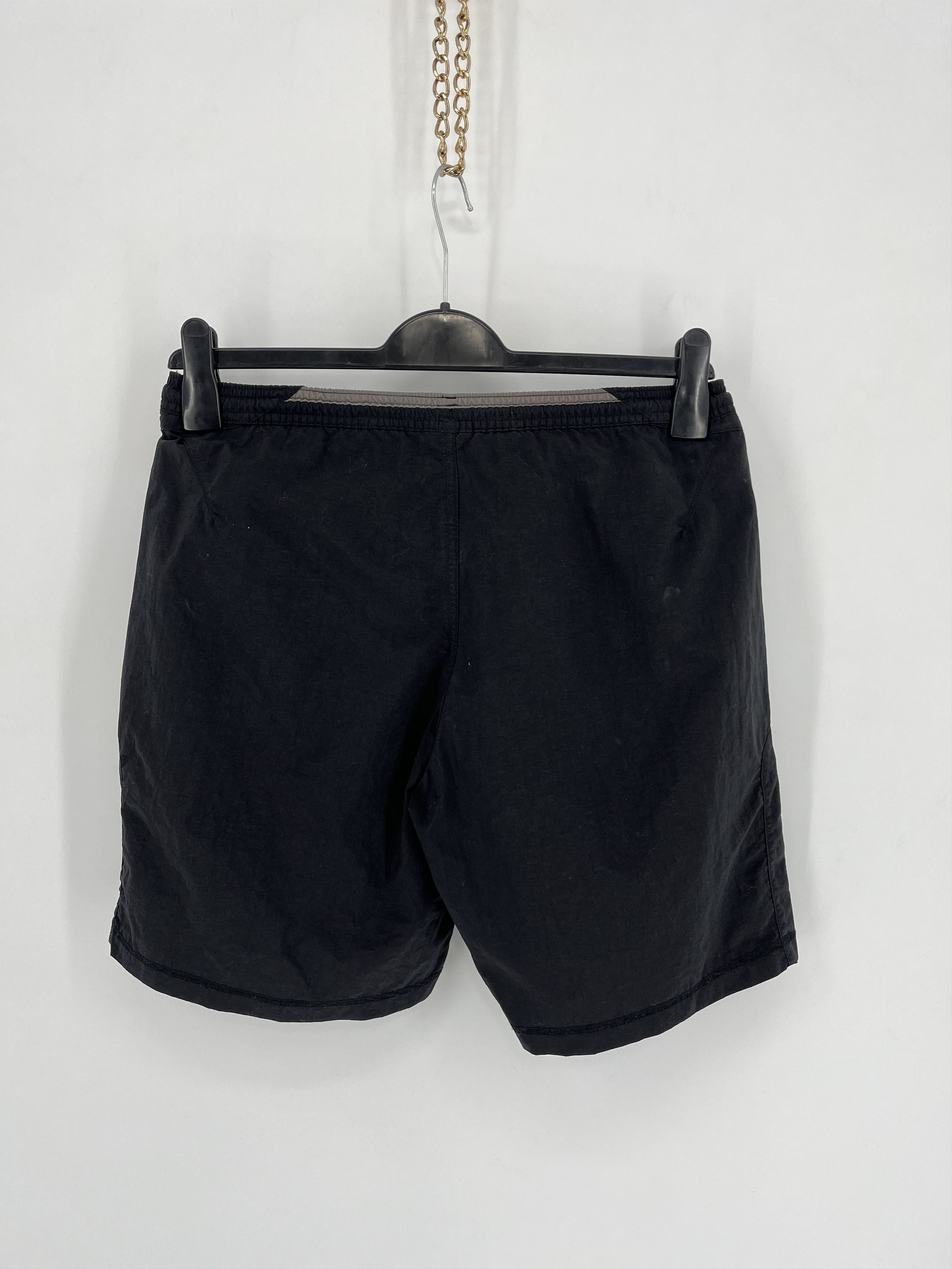Other 90s Vintage Adidas Nylon Swim Beach Shorts Black Size US 32 / EU 48 - 5 Thumbnail