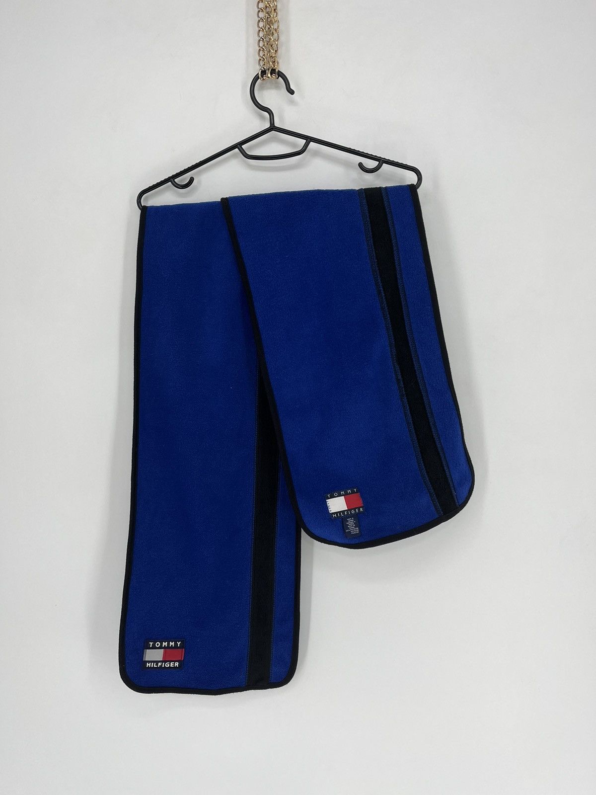 Tommy Hilfiger Vintage 90s Tommy Hilfiger fleece scarf Streetwear Style Size ONE SIZE - 2 Thumbnail