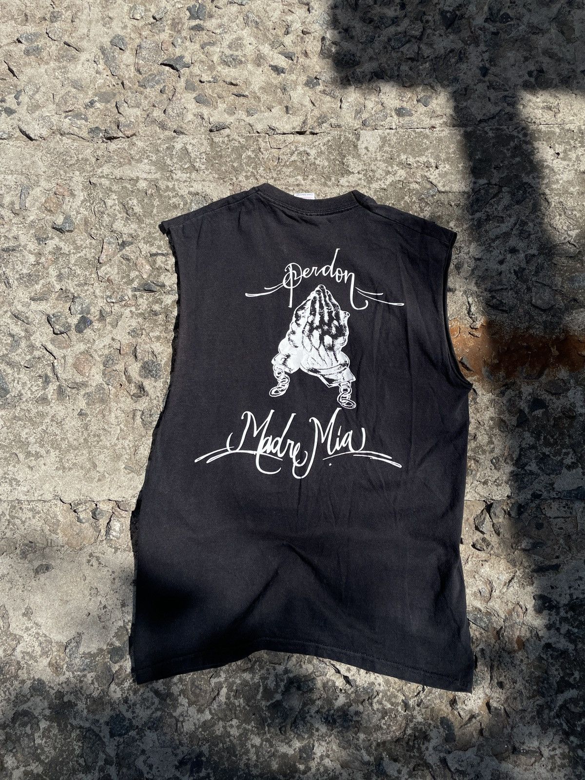 Band Tees × Vintage Vintage 00s Madball ‘Perdon Madre Mia’ Band T-Shirt Size US S / EU 44-46 / 1 - 1 Thumbnail