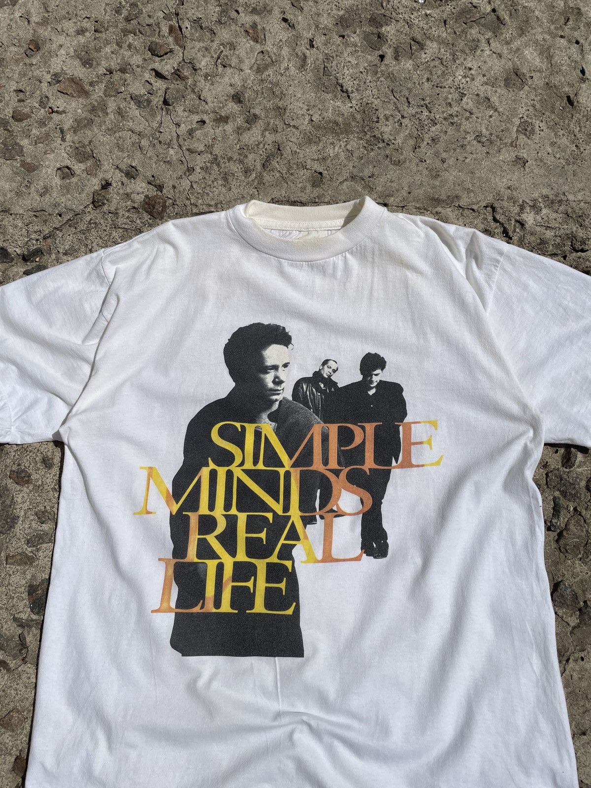 Band Tees × Vintage Vintage 1991 Simple Minds ‘Real Life’ Tour Band T-Shirt Size US L / EU 52-54 / 3 - 2 Thumbnail