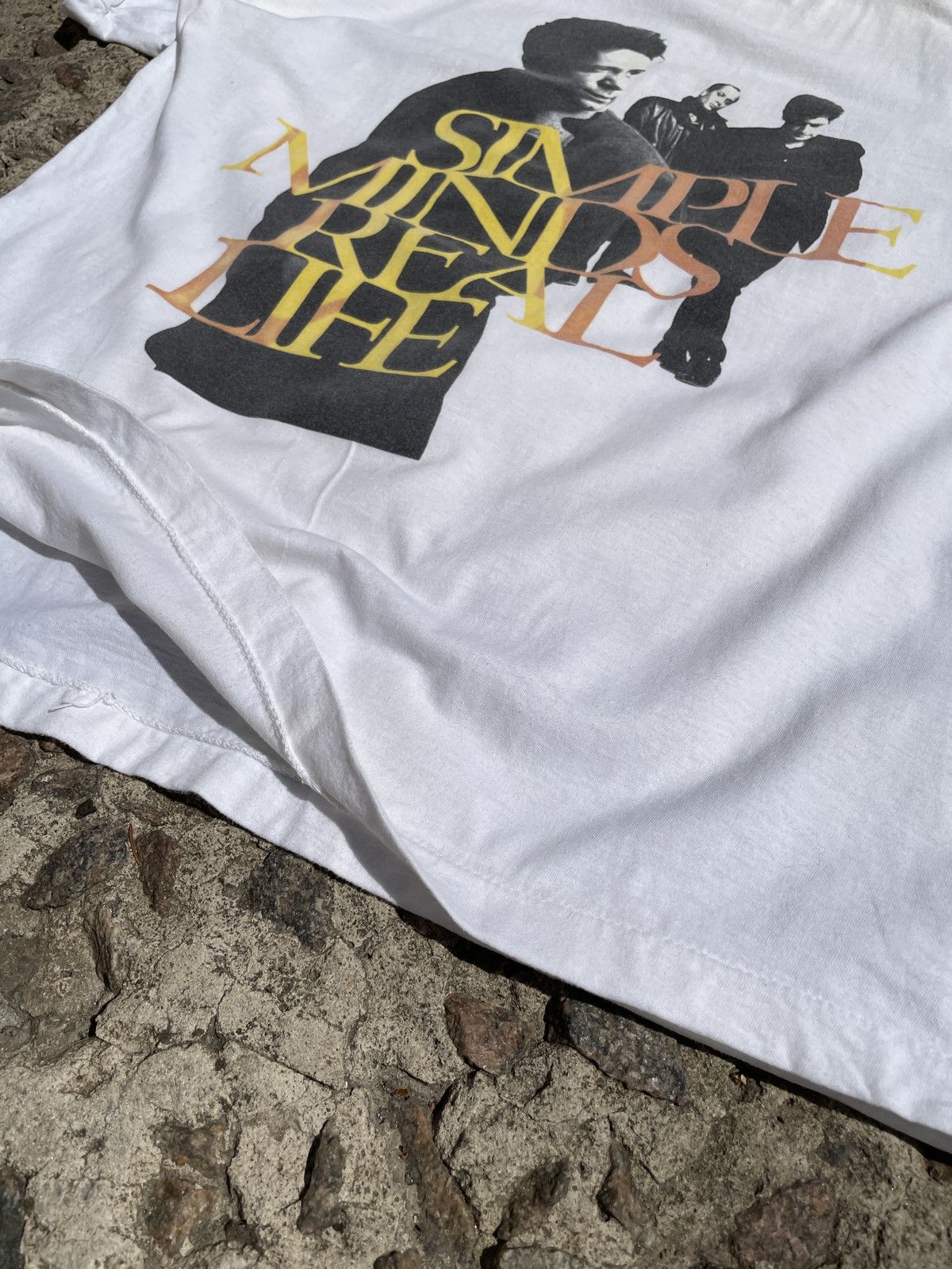 Band Tees × Vintage Vintage 1991 Simple Minds ‘Real Life’ Tour Band T-Shirt Size US L / EU 52-54 / 3 - 5 Thumbnail