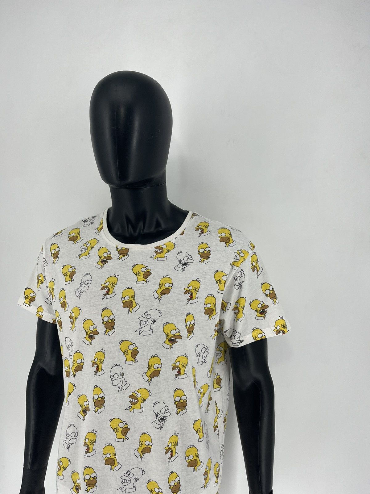Other Vintage Y2K The Simpson Naked Homer Art Band Rock Streetwear Size US XL / EU 56 / 4 - 4 Thumbnail
