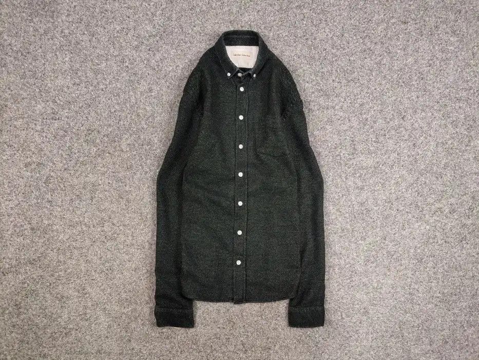 Libertine-Libertine Libertine libertine Hunter Flannel Dark Green Button Shirt Size US S / EU 44-46 / 1 - 1 Thumbnail